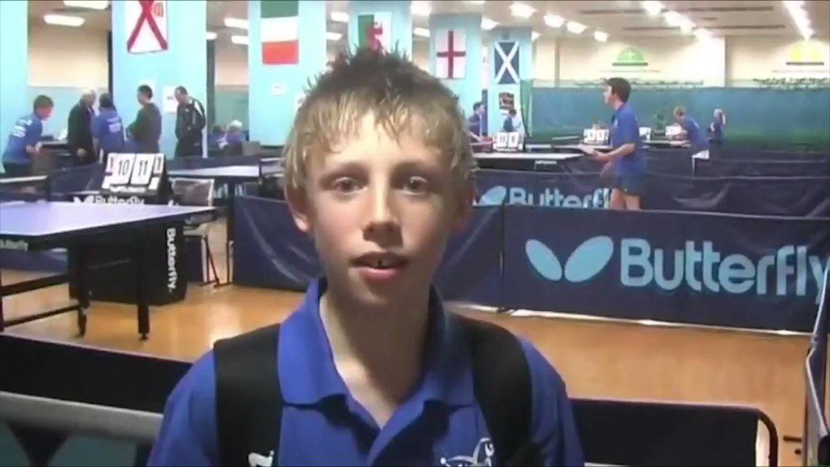 This guy went from a 12 year old table tennis phenomenon to the guy