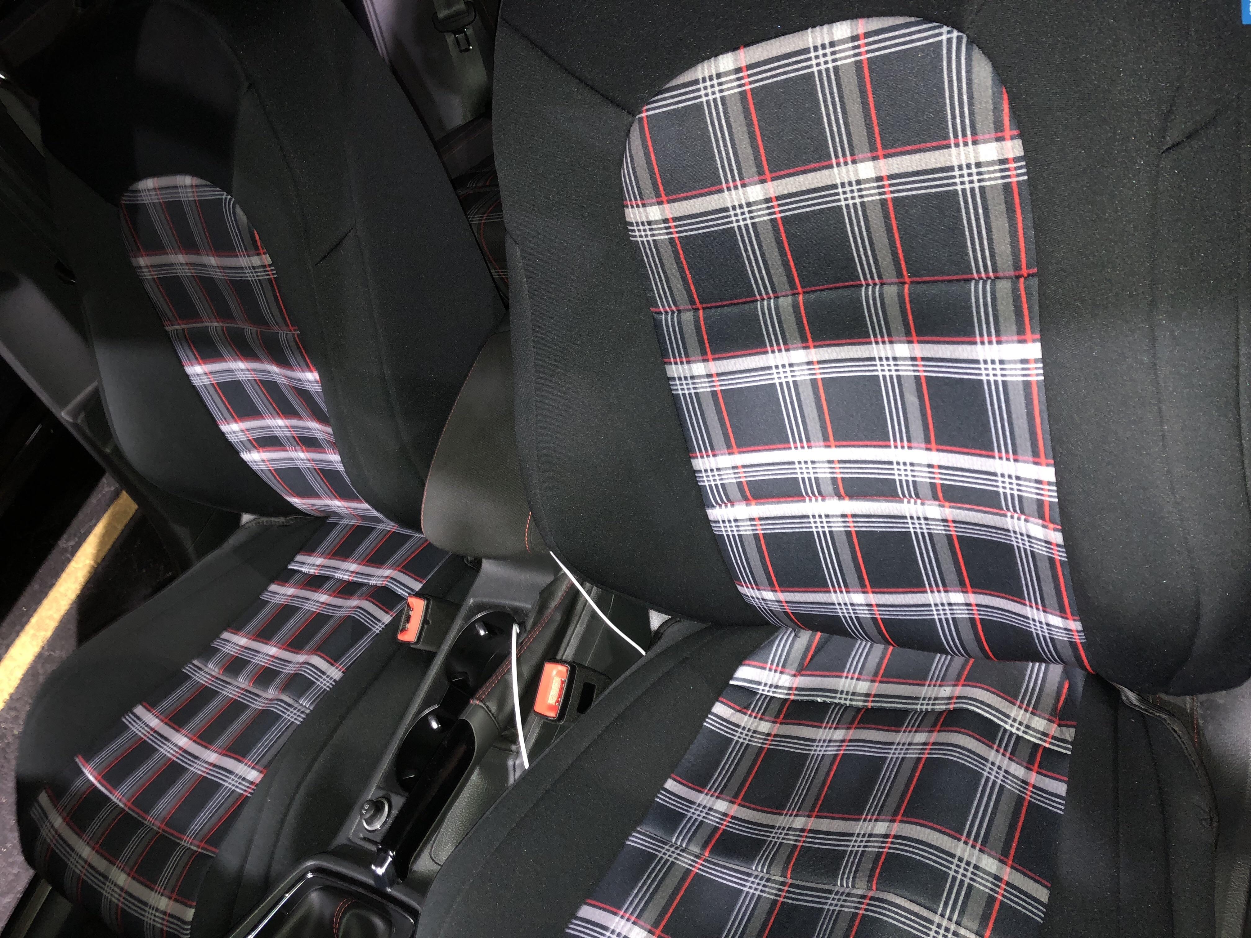 I got plaid seat covers for my plaid seats r/GolfGTI