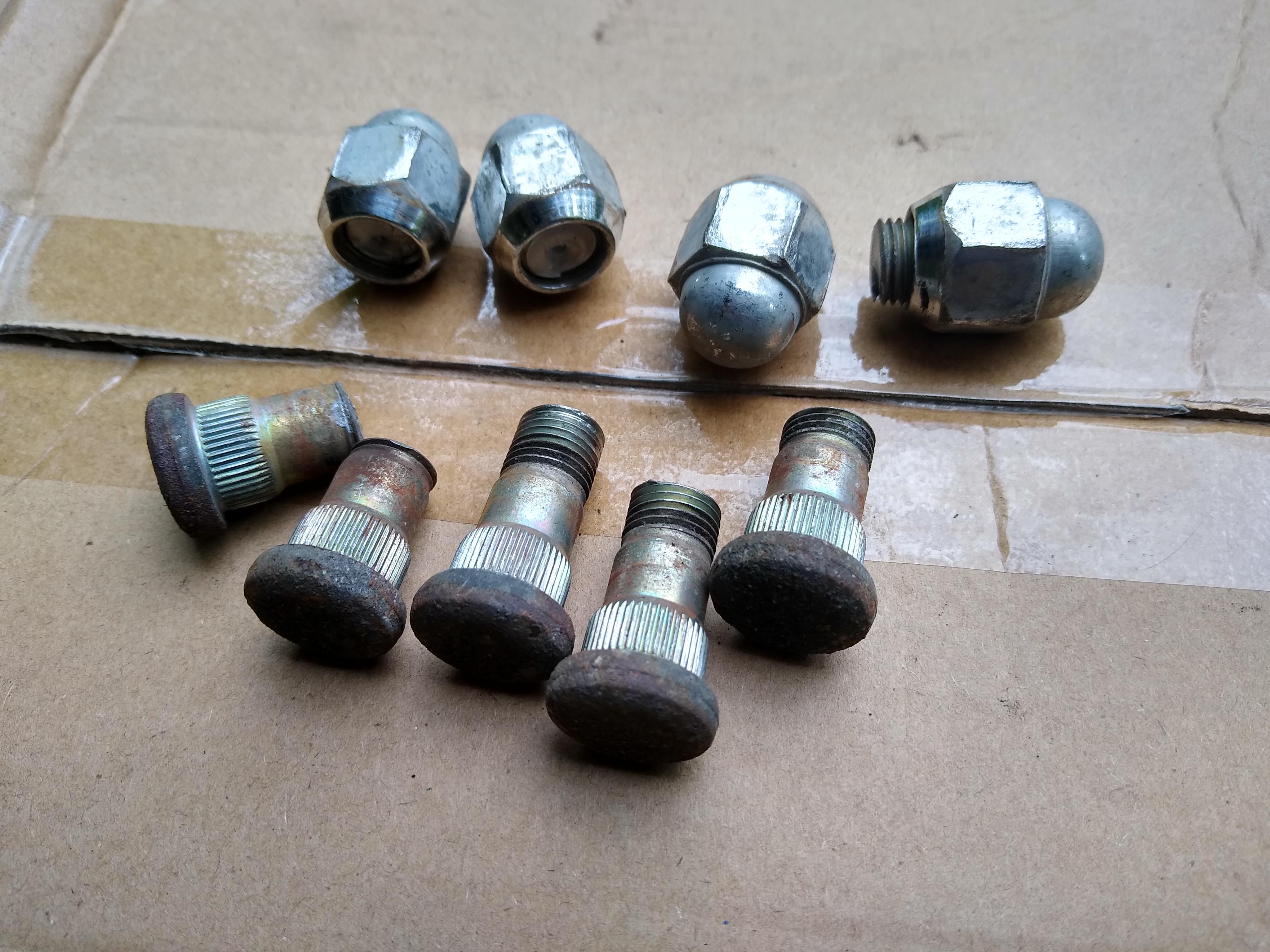 PSA Start lug nuts with your FINGERS, not your rattle gun. Cross