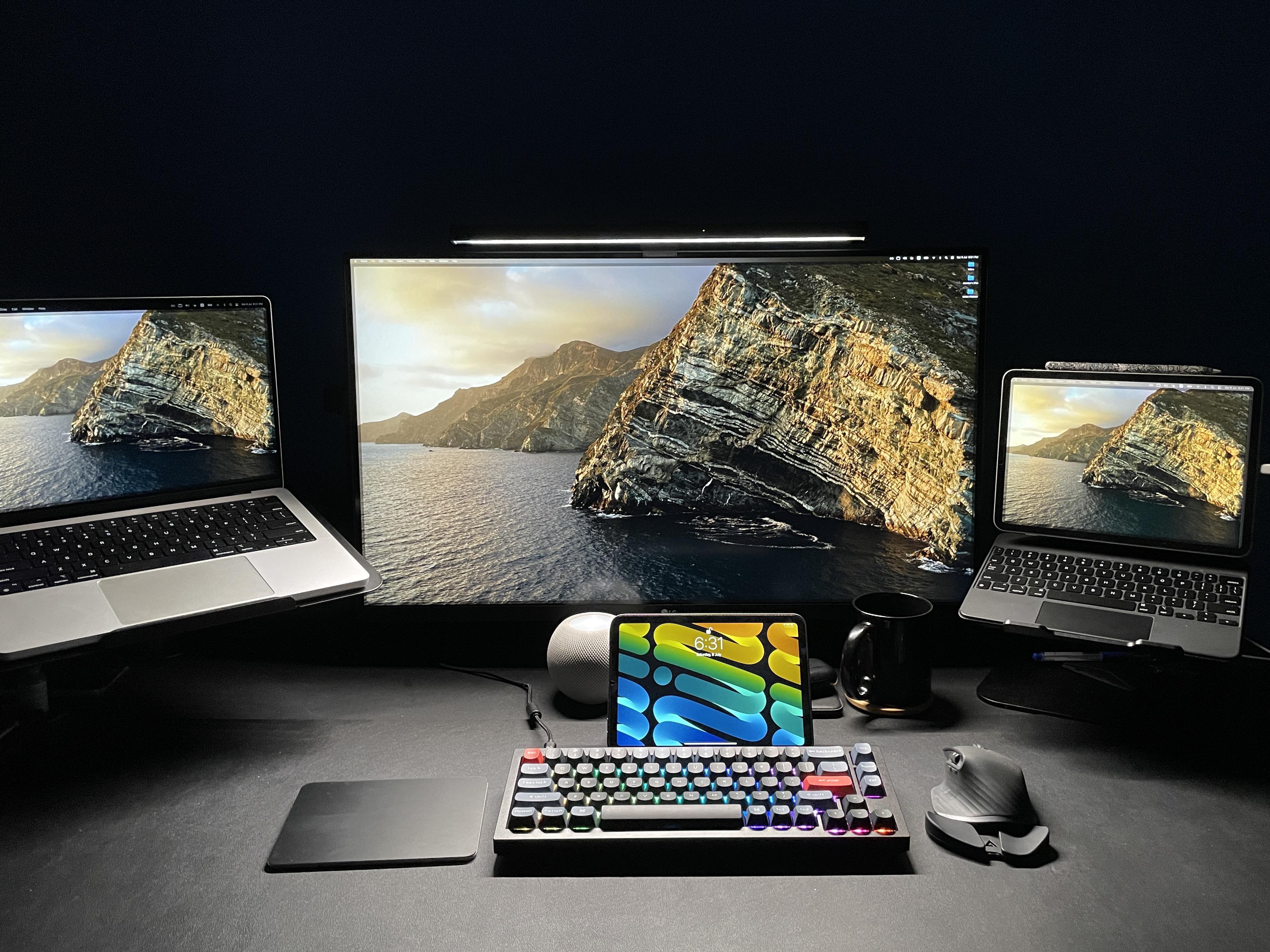 Downgraded from my 49” LG ultrawide to a LG 32 Ultrafine 4K 😌 r/macsetups