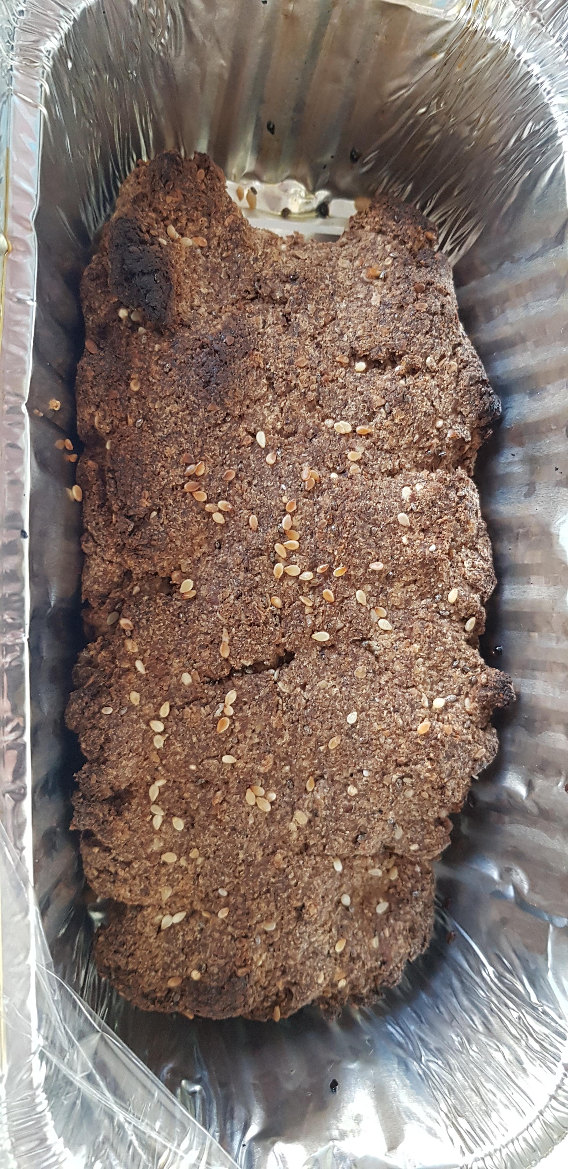 Keto bread with sesame flour (adapted dietdoctor recipe) r/ketorecipes