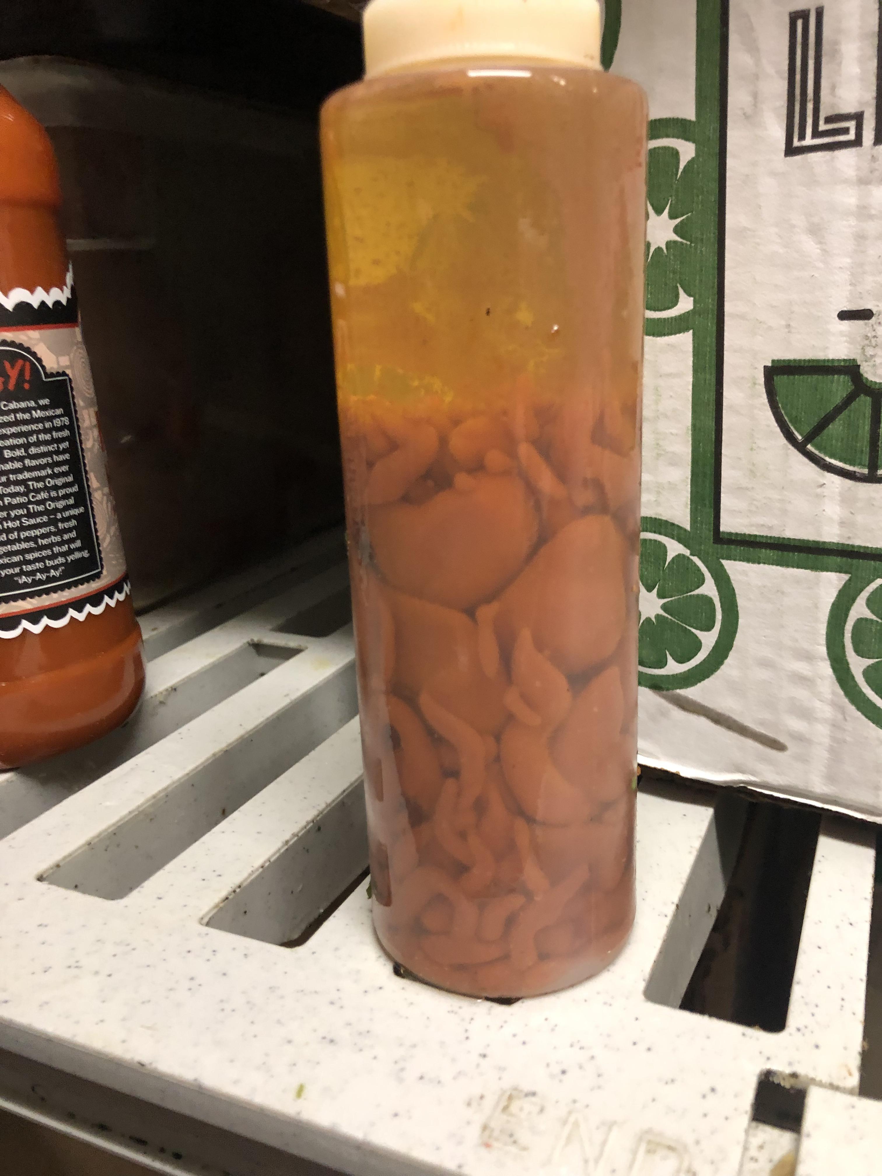 Oil+hot sauce=sauce for street tacos r/KitchenConfidential