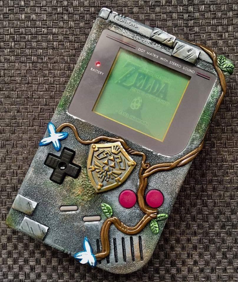 Custom Zelda Gameboy r/gaming