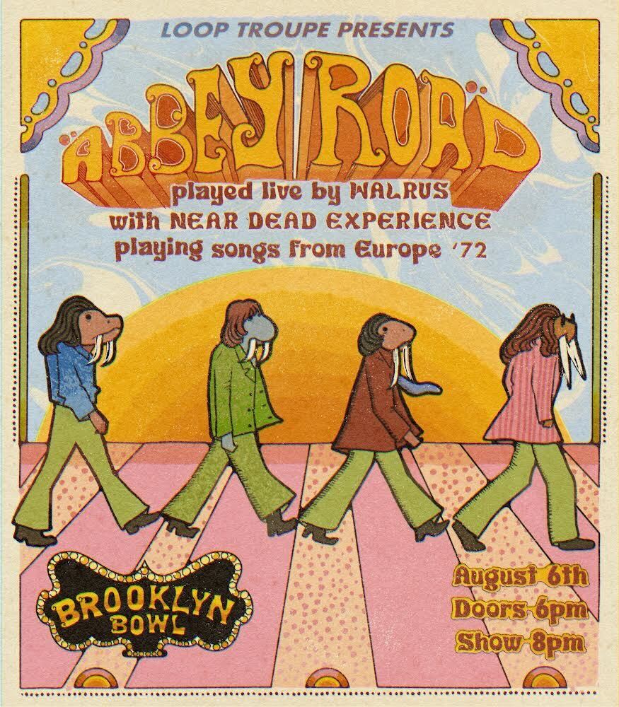 beatles jam band in Brooklyn, NY this Saturday r/jambands