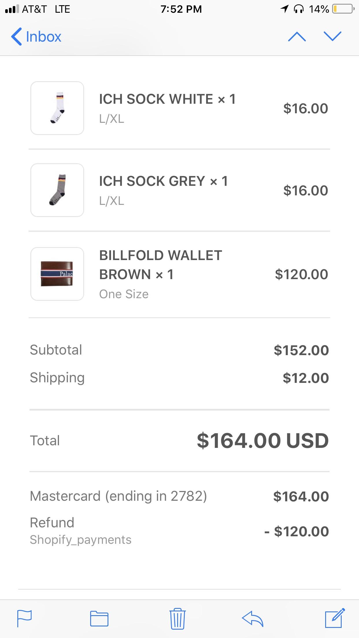 Why Did Palace cancel my order and when will I be refunded? r