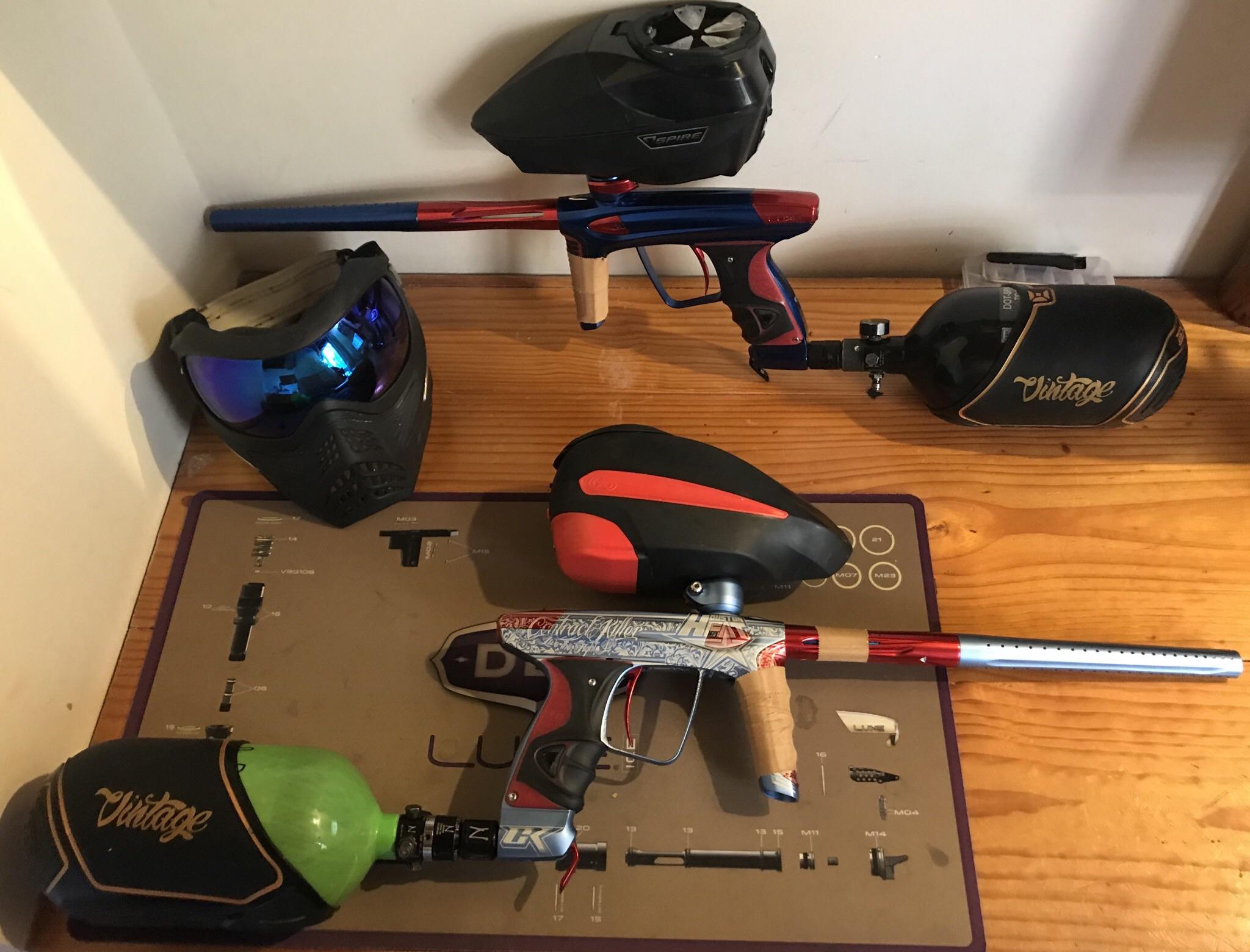 Set Ups for the 2018 Season r/paintball