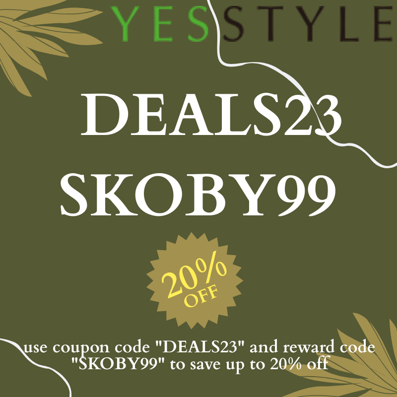 Yesstyle coupon Reddit use coupon code "LOVE23" and reward code