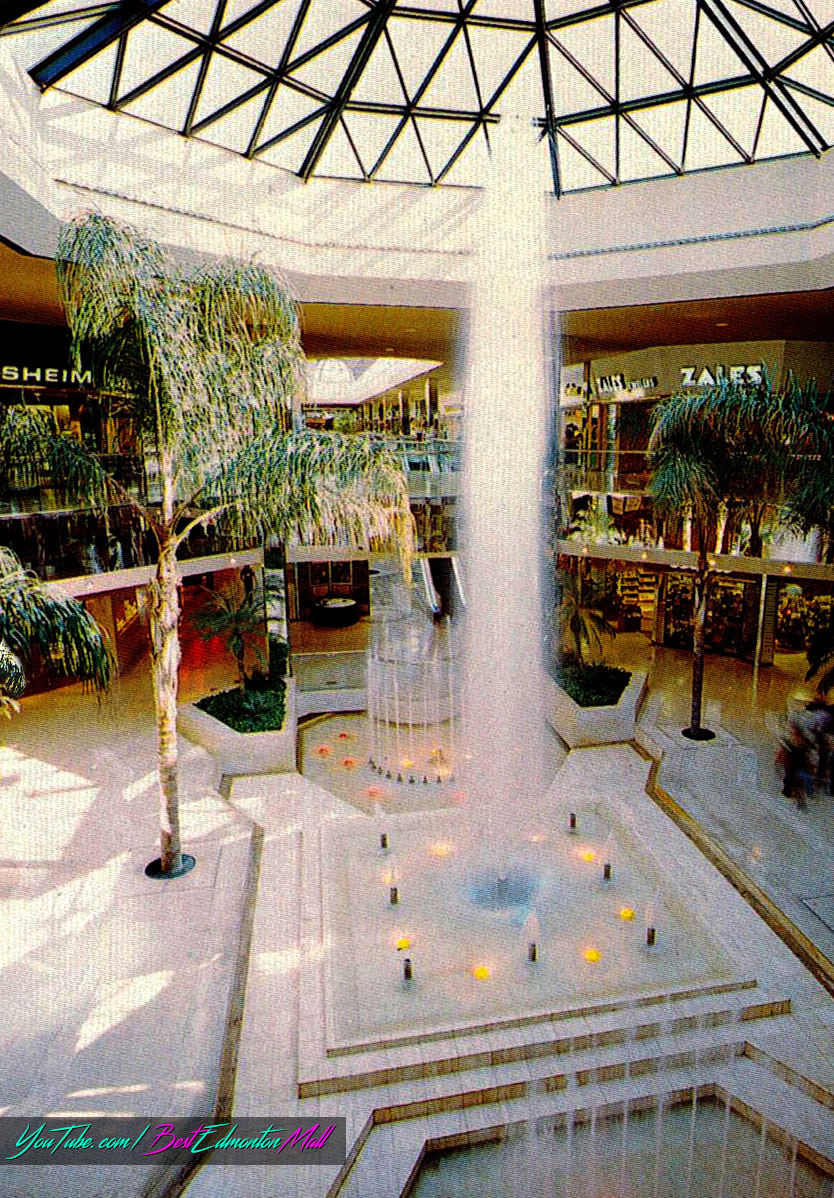 The Glorious Center Fountain in WEM's Phase One... r/Edmonton