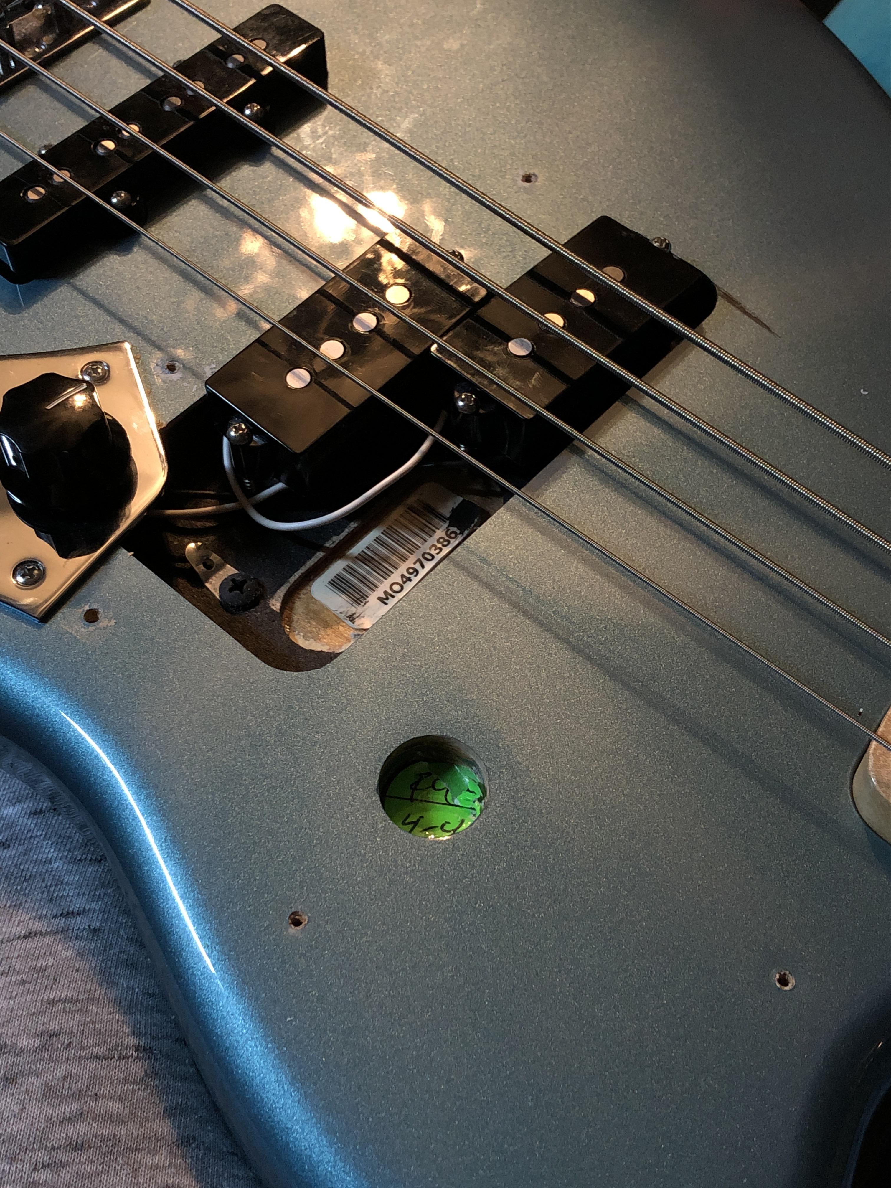 Any ideas what this seemingly useless hole under the guard is for