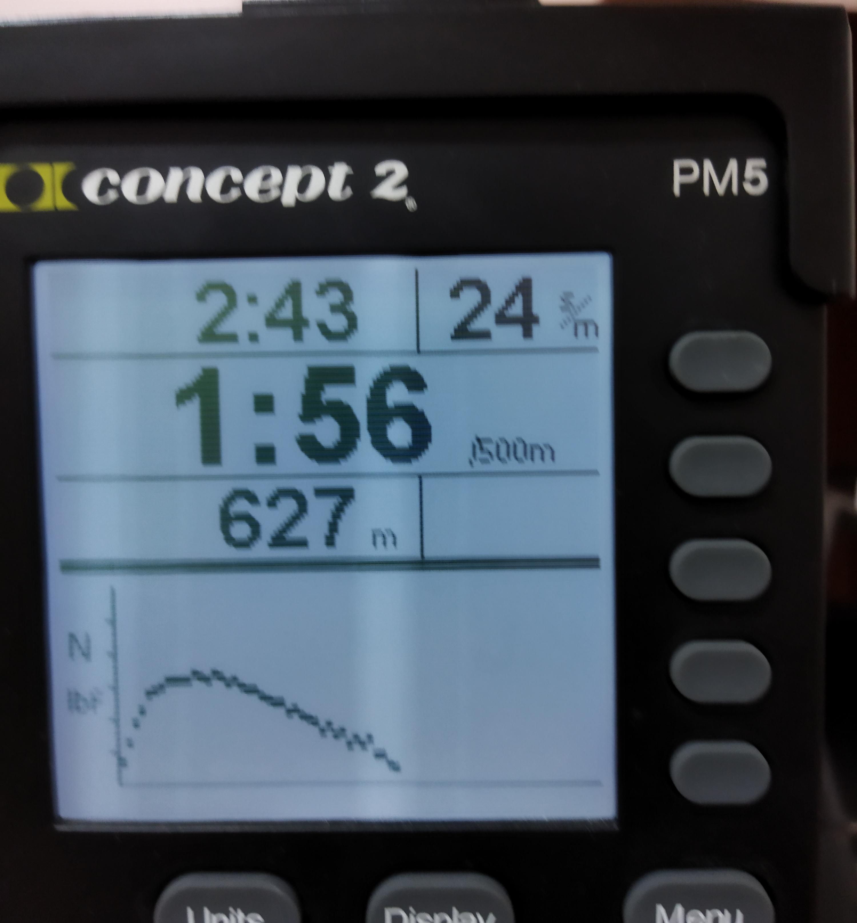 Does this curve shape reflect a good form? Rowing