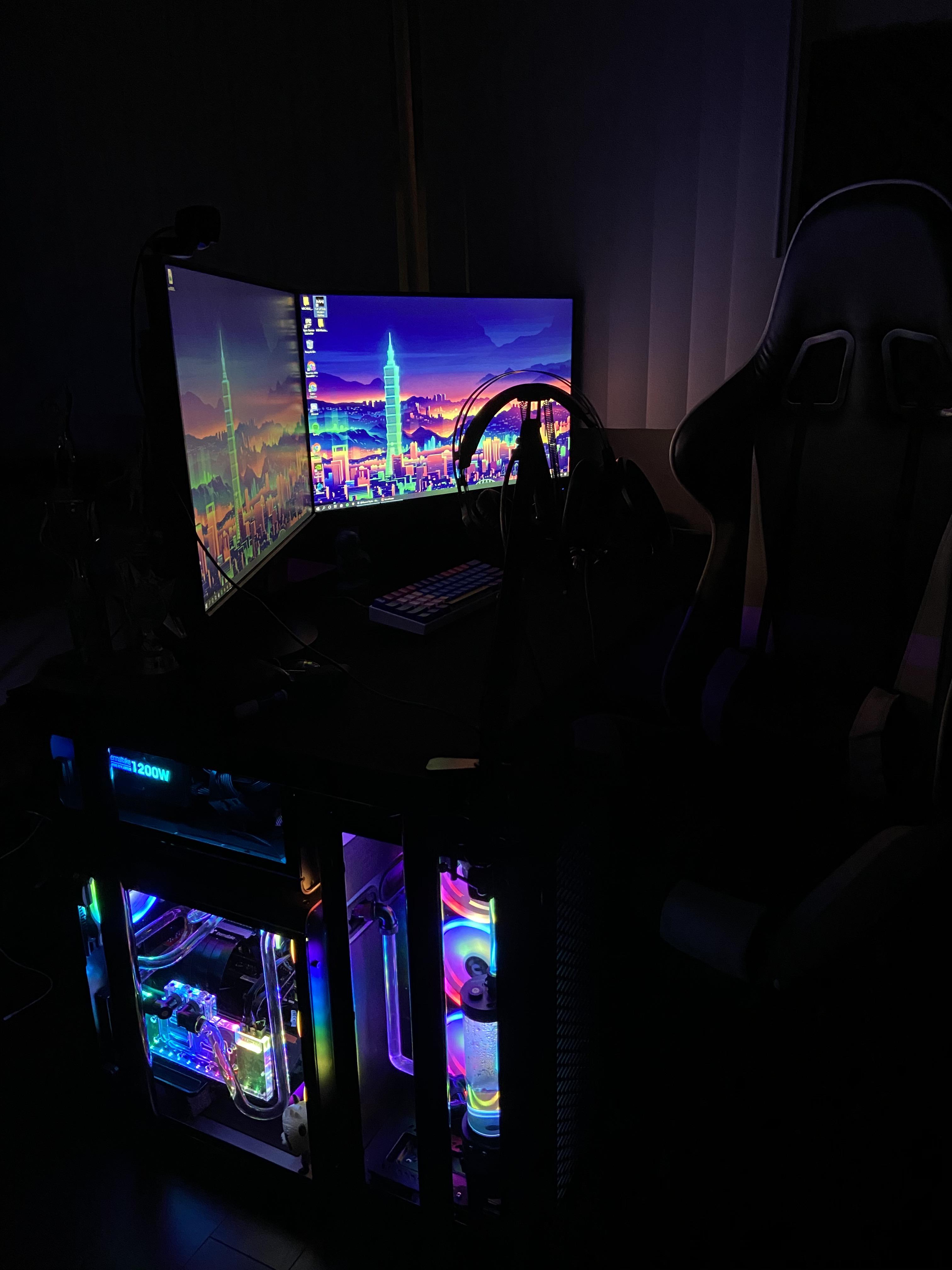 RGB Desk Lights coming soon.. (Specs in comments) r/AverageBattlestations