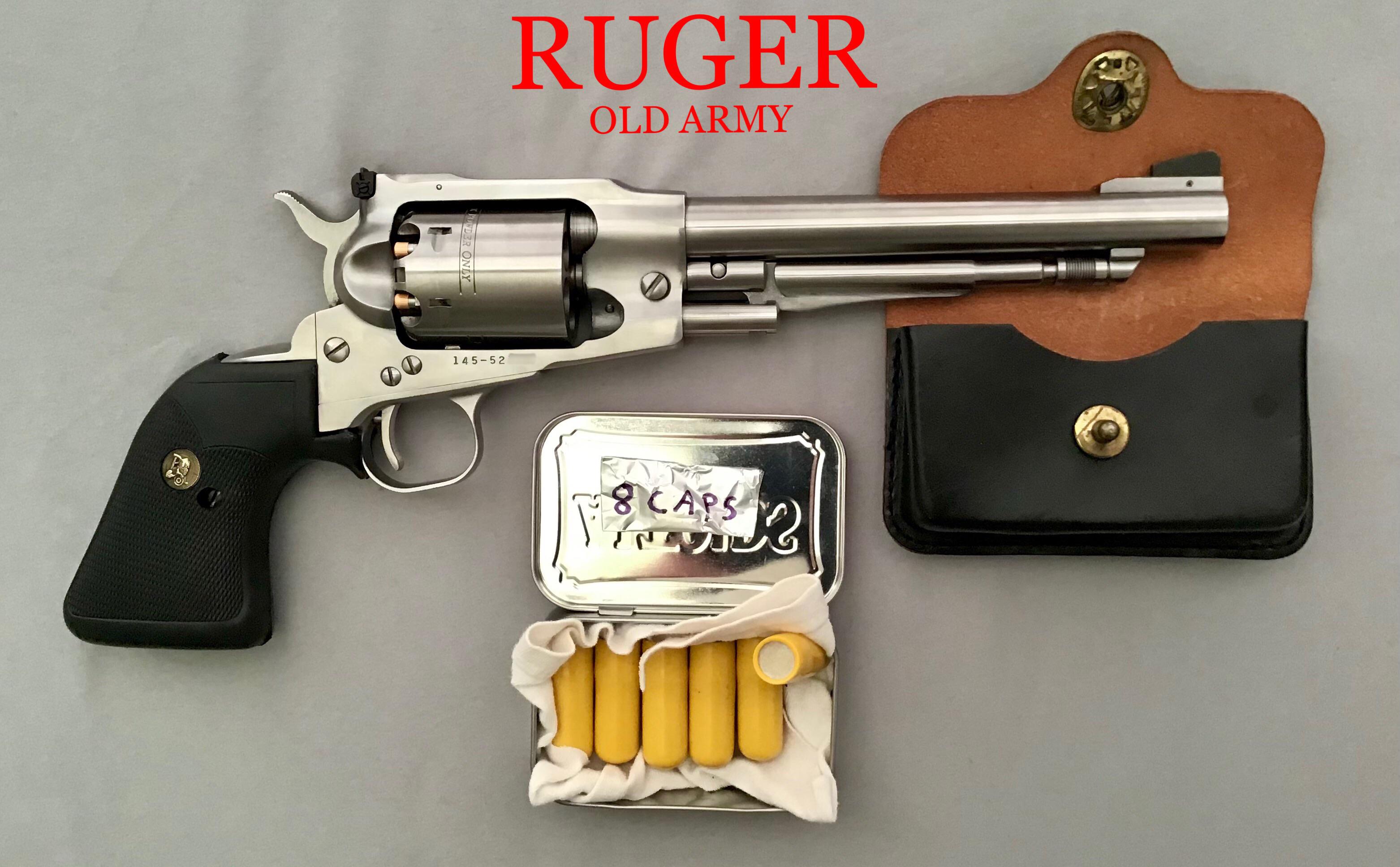 Carrying Percussion Revolver Ammo in the Field r/blackpowder