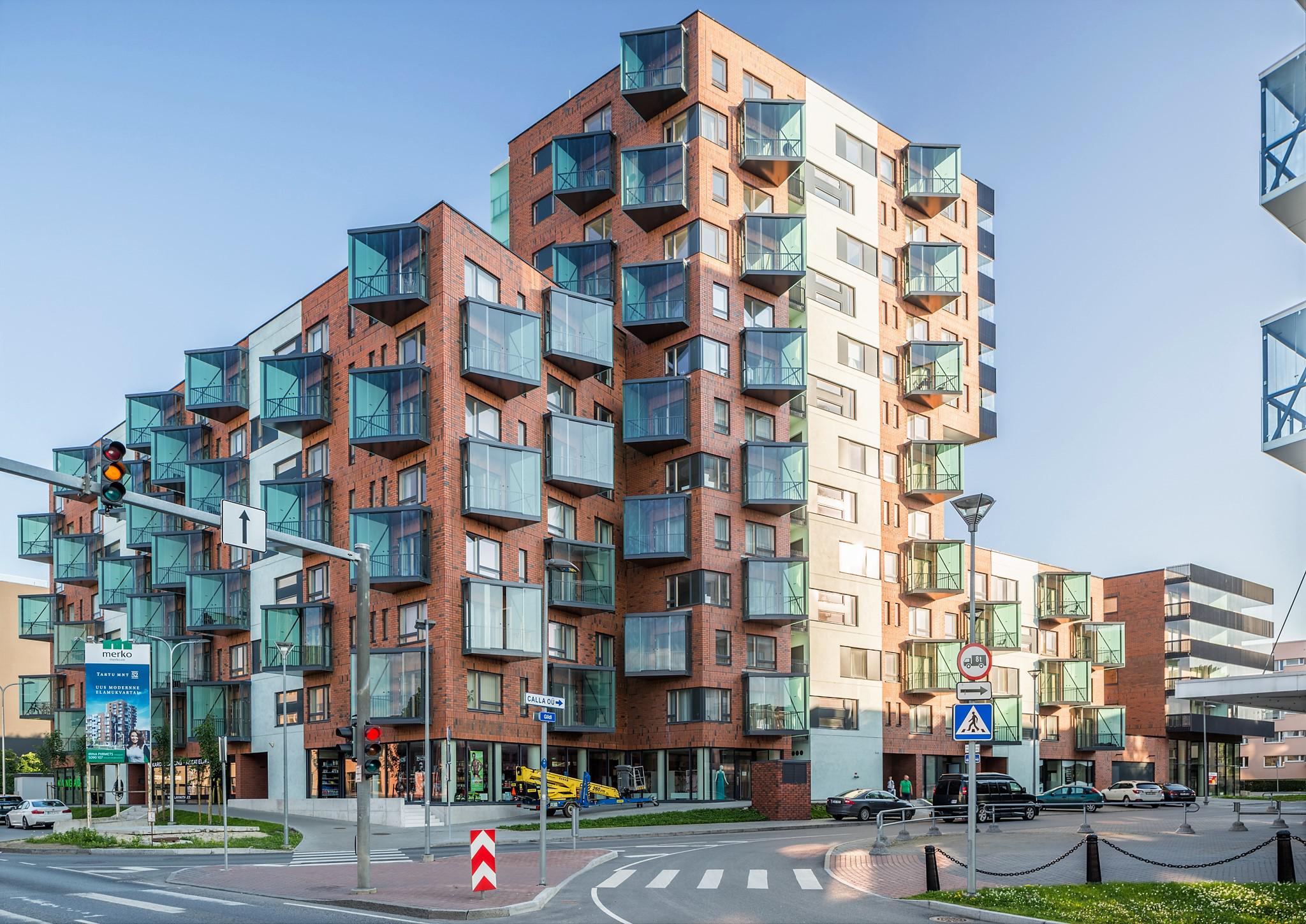 Apartment building in Tallinn, Estonia r/ArchitecturePorn