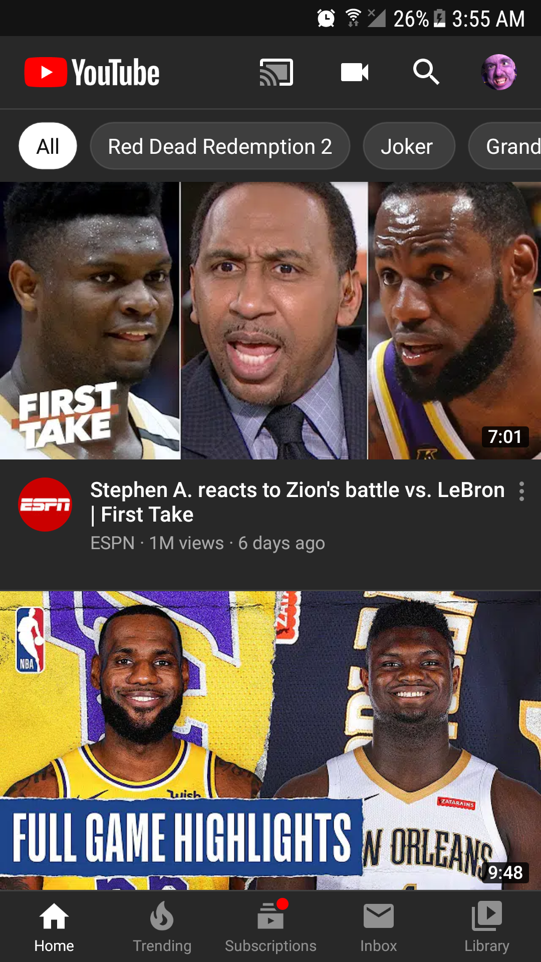 Why does youtube think I'm a basketball fan? r/youtubesucks