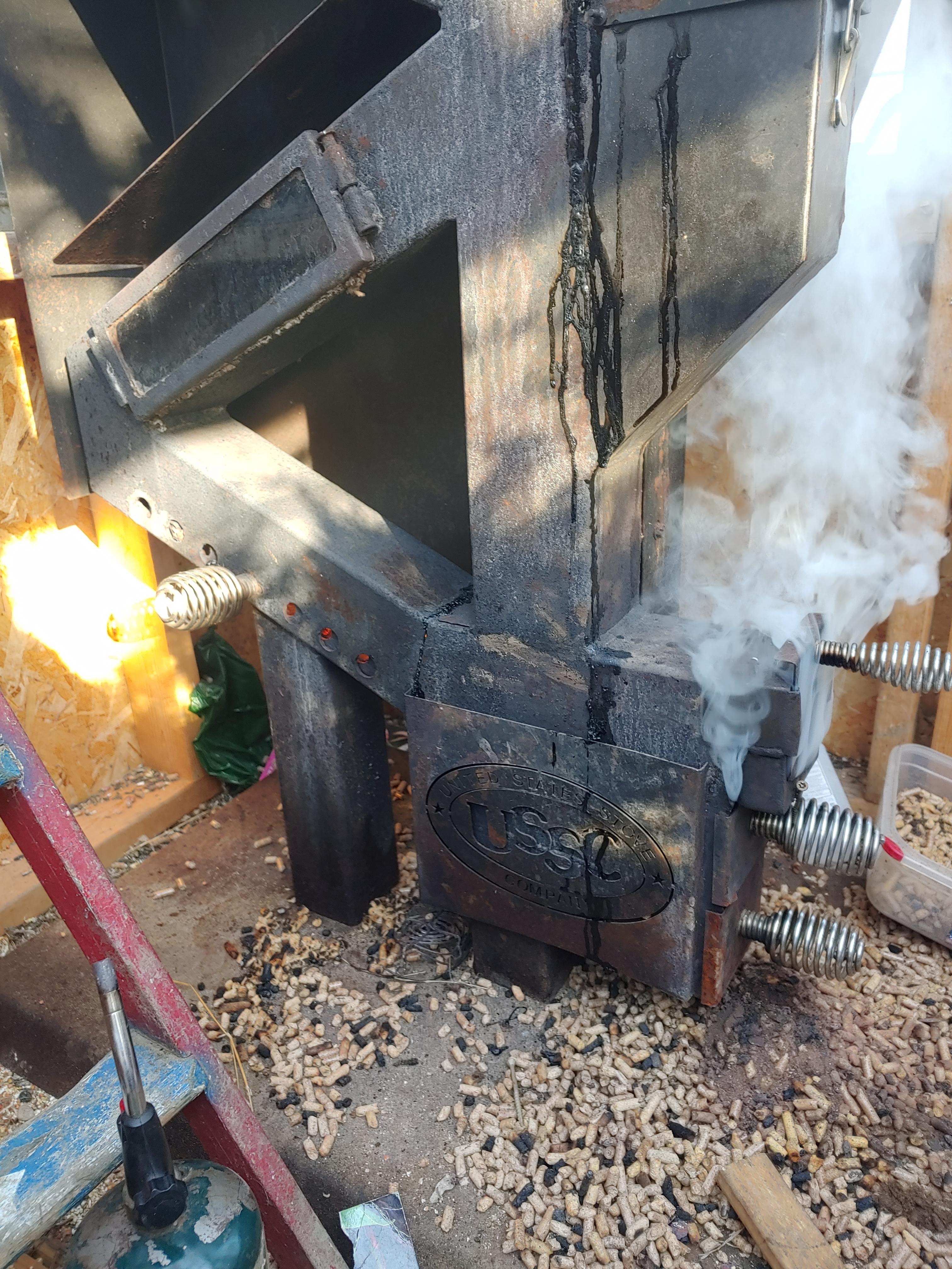 Why is my stove blowing smoke out the front? r/PelletStoveTalk