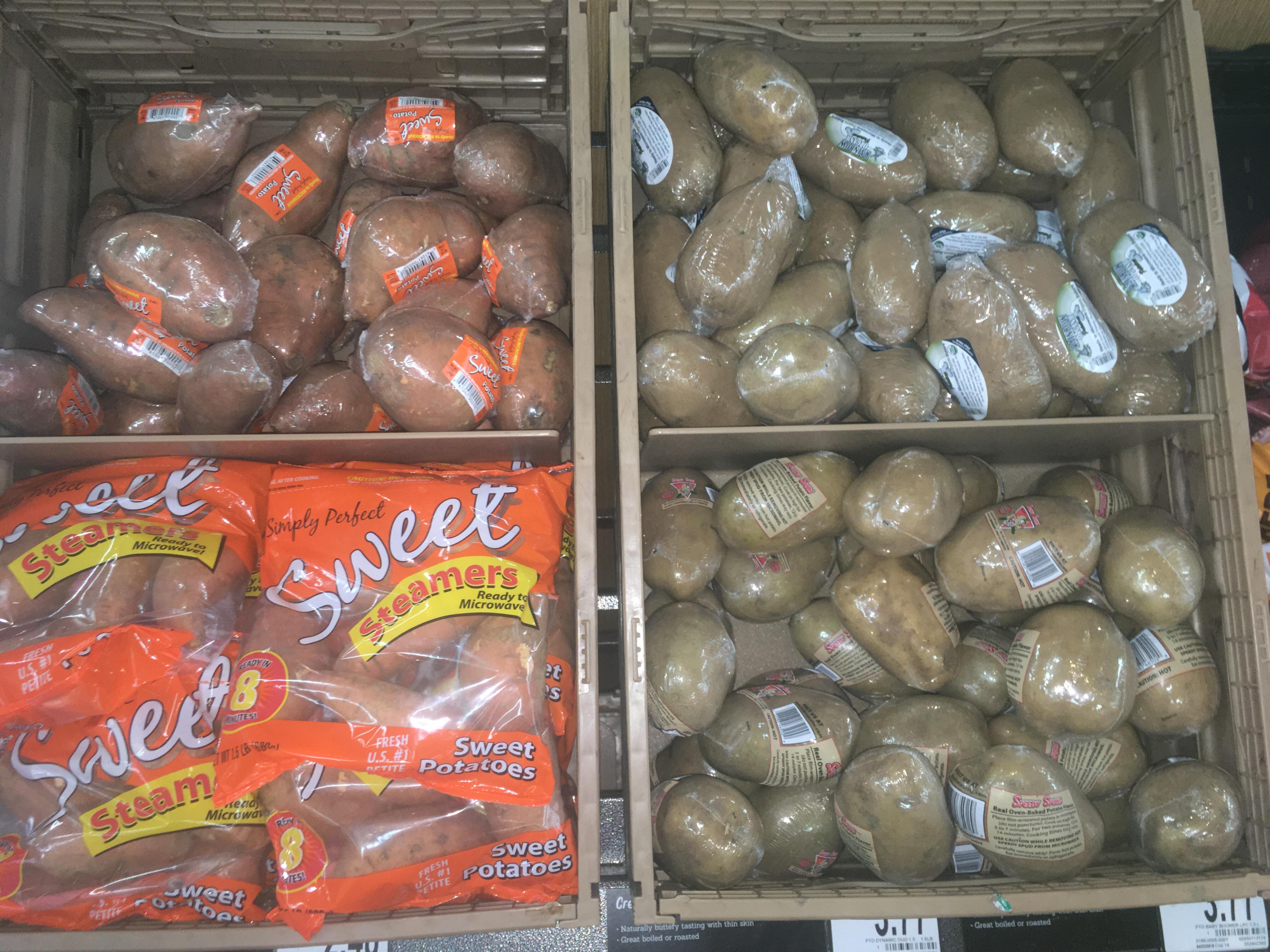 Each individual potato is wrapped in plastic r/mildlyinfuriating