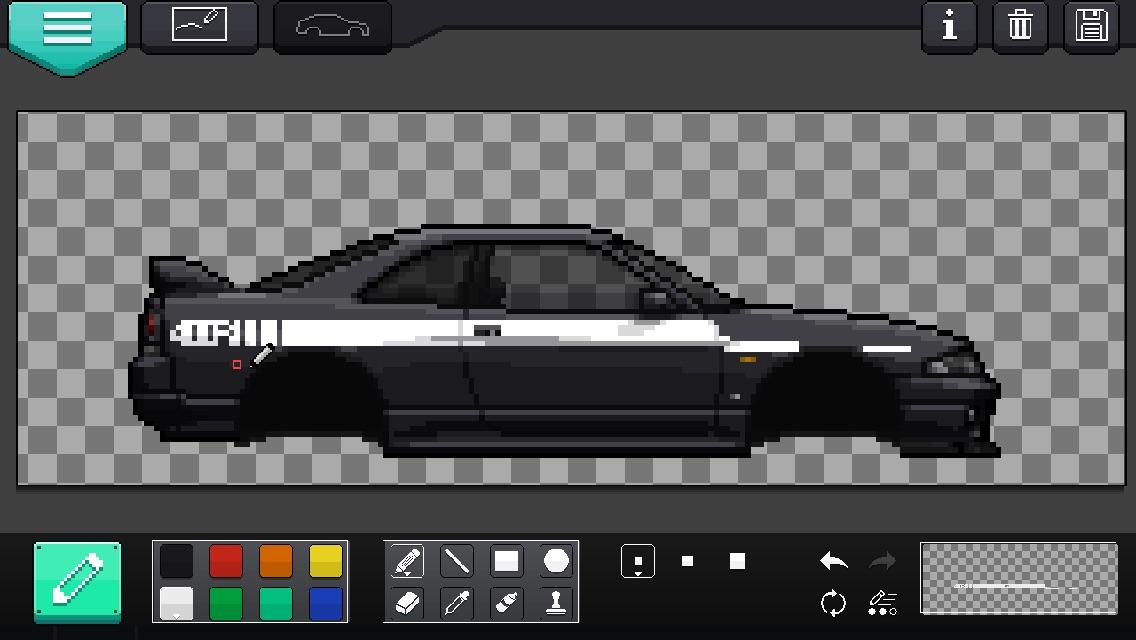 First ever attempt at doing custom decals. Do tell me how to improve the decal. Nisan Nismo
