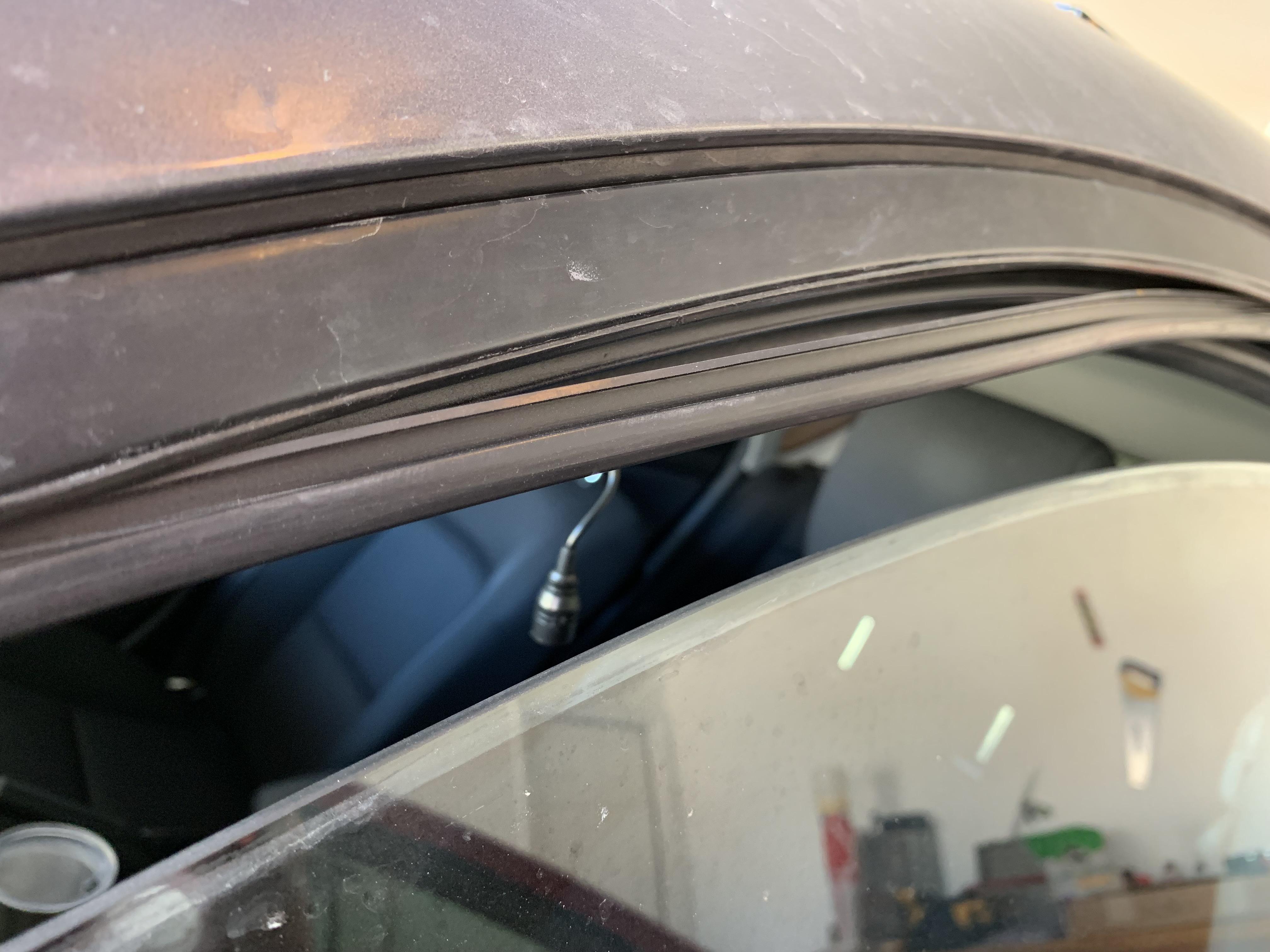 Does anyone know how to fix the window seal? ‘07 HB mazda3