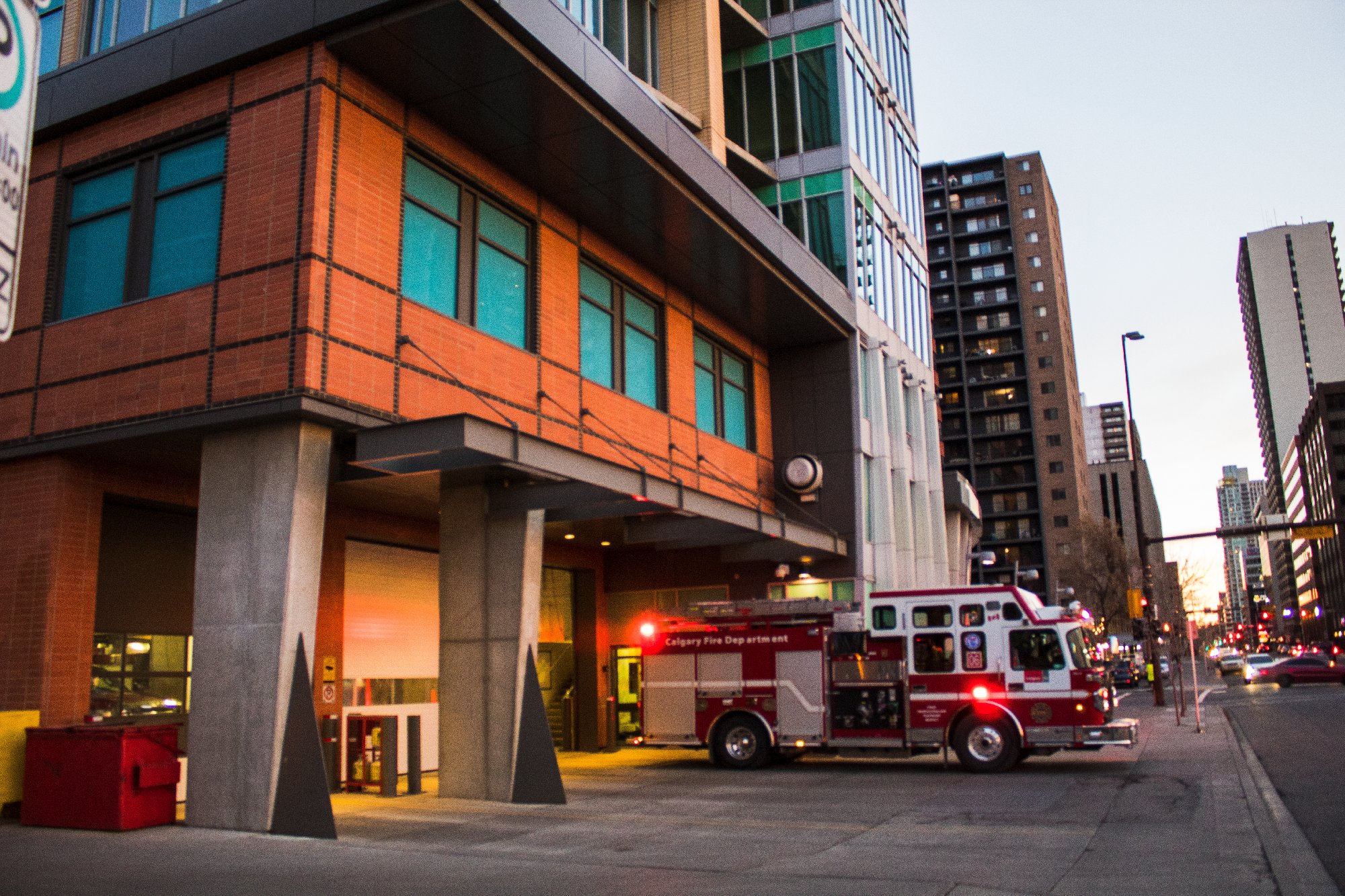 Fire hall station 6 in downtown. r/Calgary