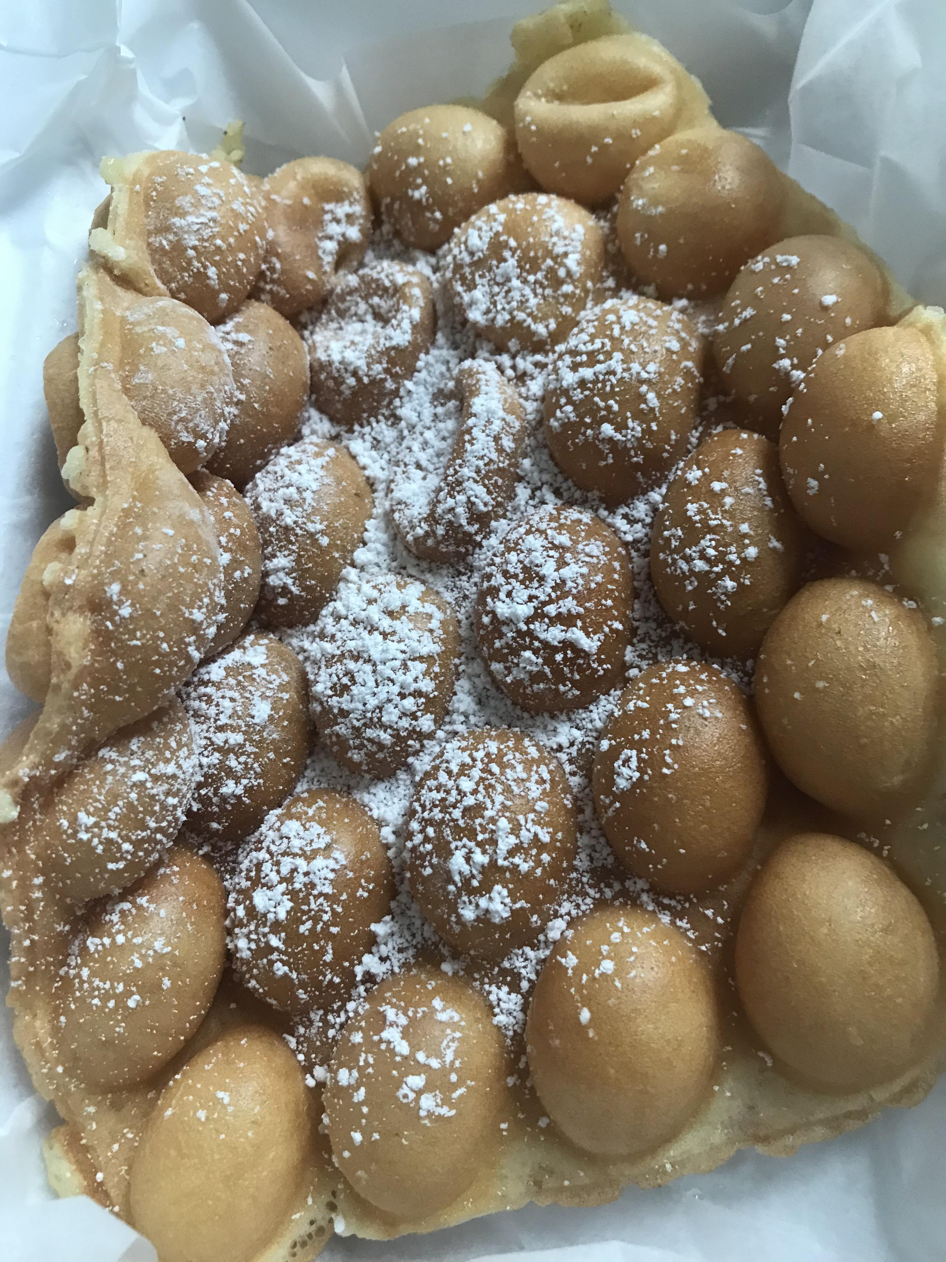[I Ate] Egg puff waffle r/food
