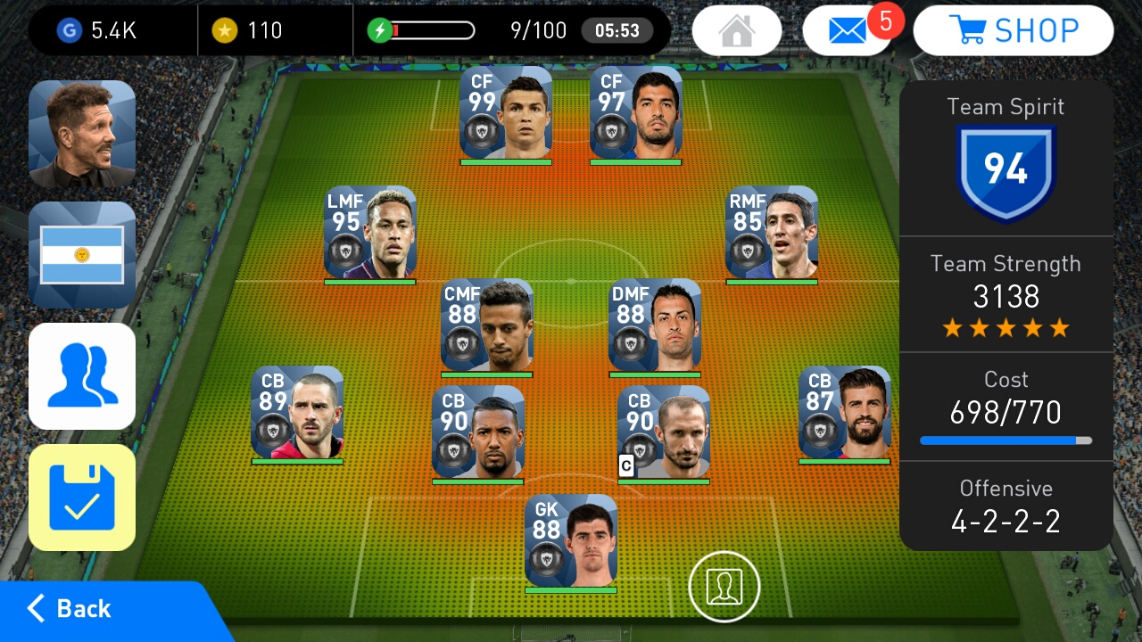 Crack team... 🤐🤐 r/pesmobile