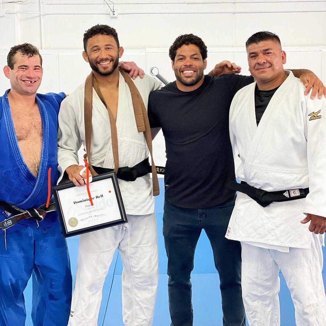 Guys, I just got my other black belt in Judo and I’m pretty stoked bjj