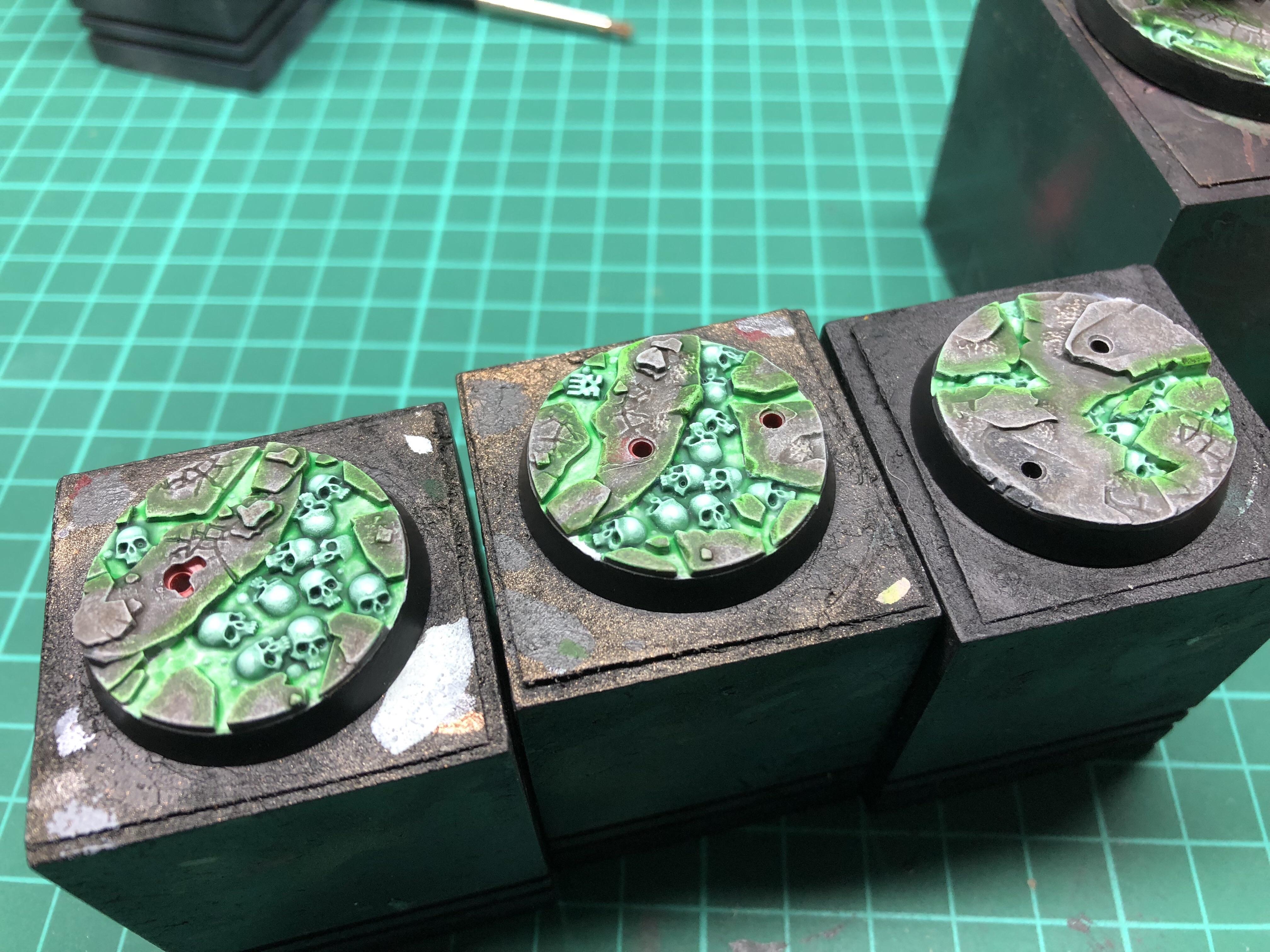 Bases for one of my Warhammer Underworlds warbands r/minipainting