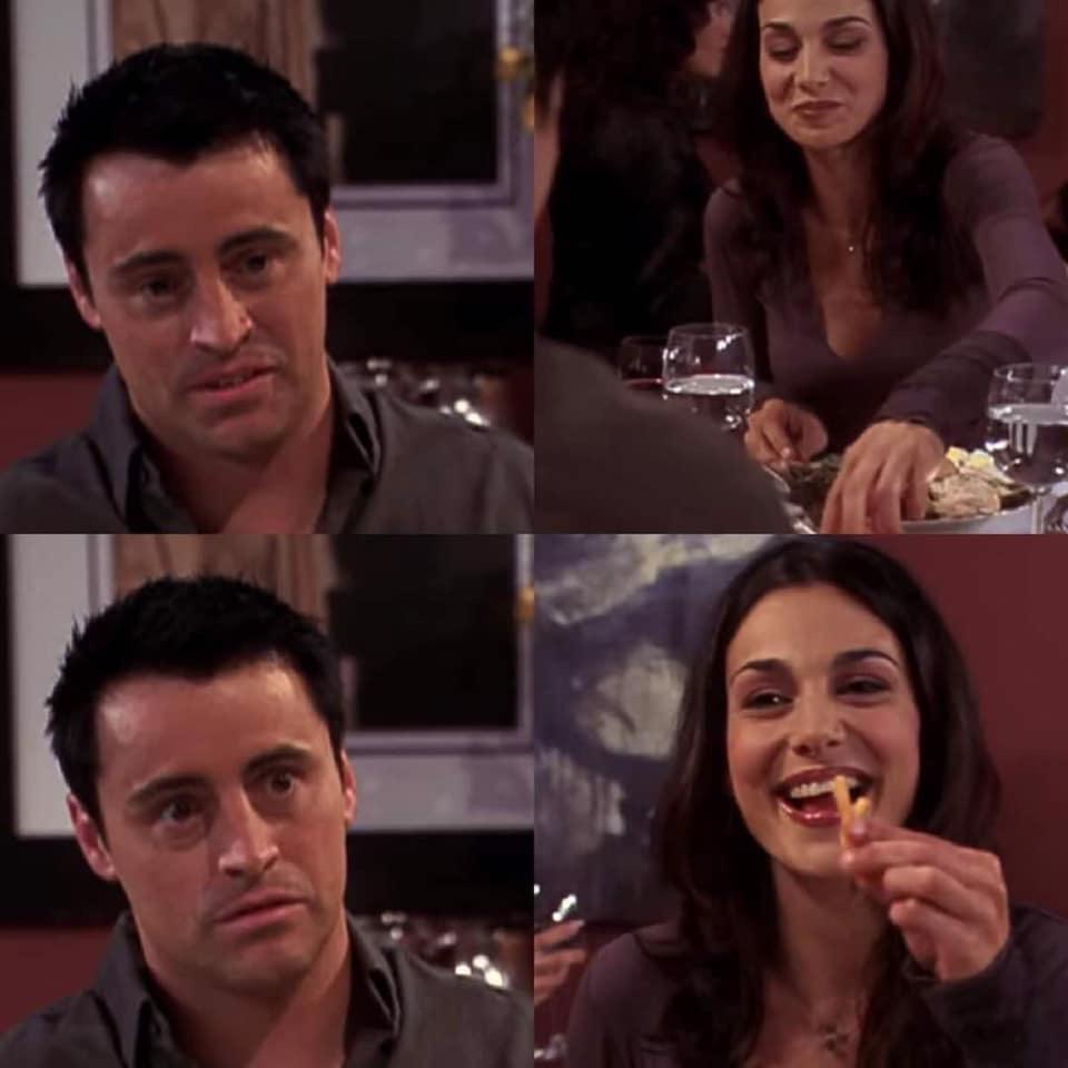 Joey DOESNT share food! FriendsMemes