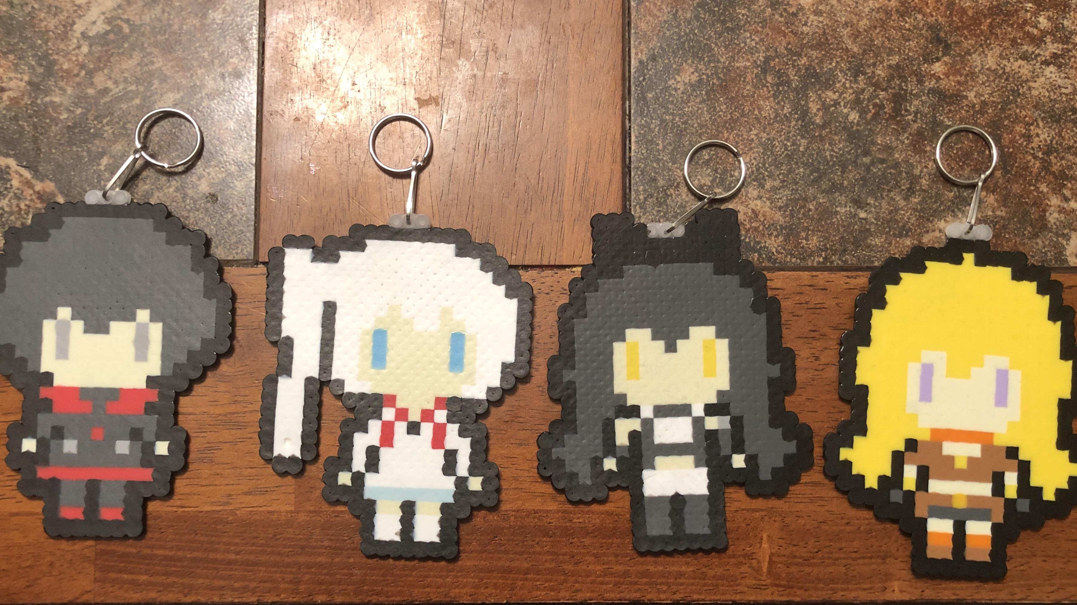 Team RWBY in Pixel form RWBY
