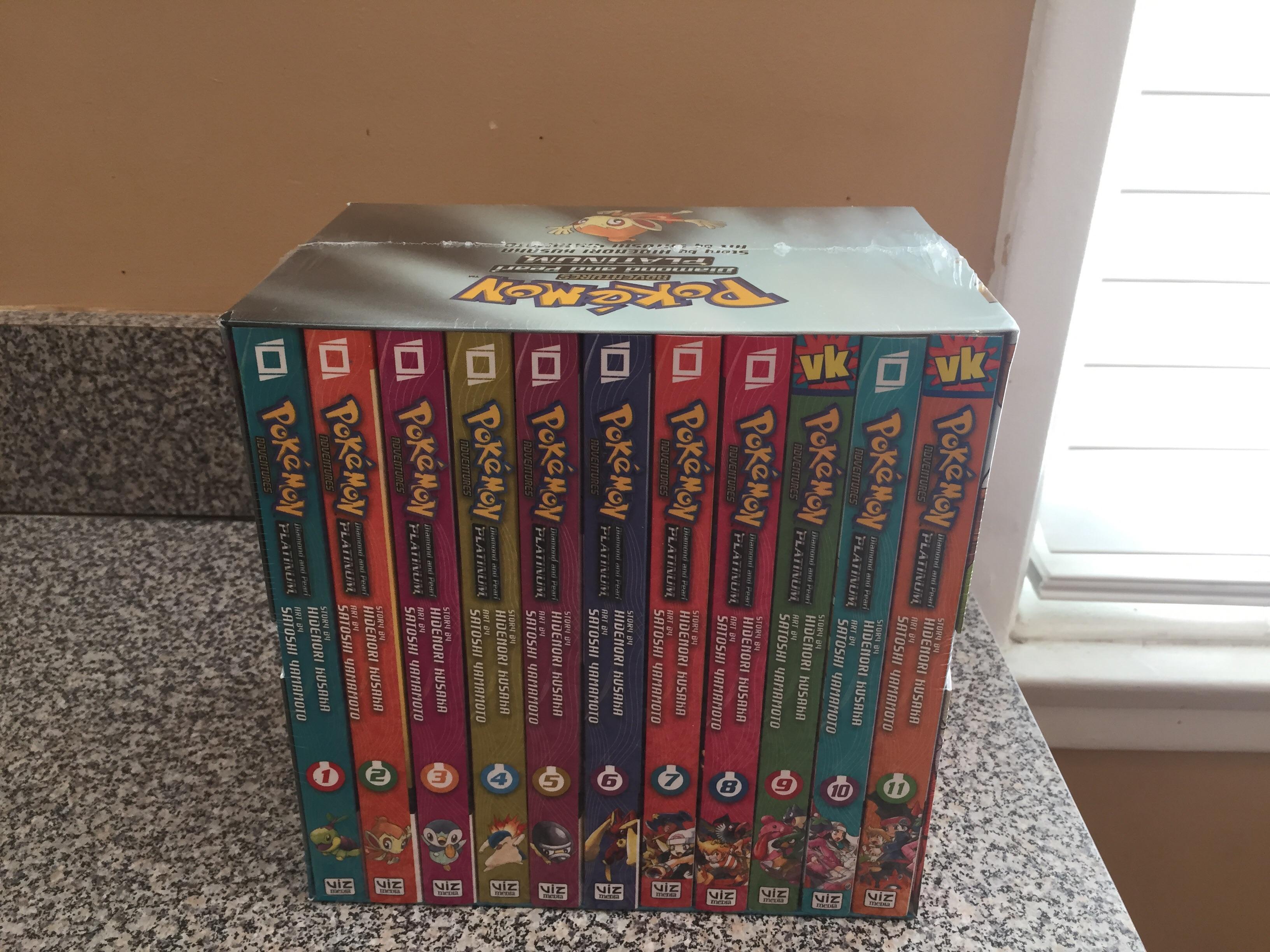 In this BOX SET of the Diamond/Pearl/Platinum chapter of the Pokémon