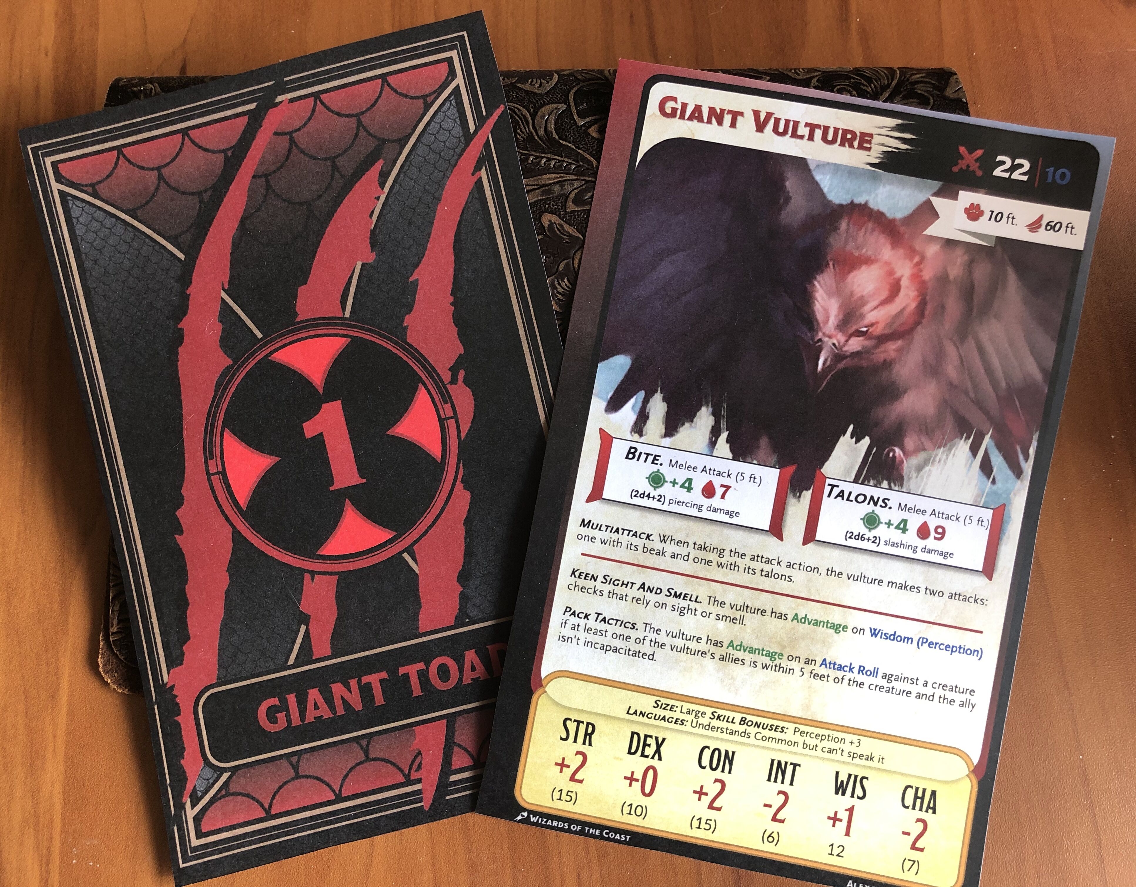 [OC][ART] Finally Finished My Wild Shape Cards (Get Them in the Comments!) DnD