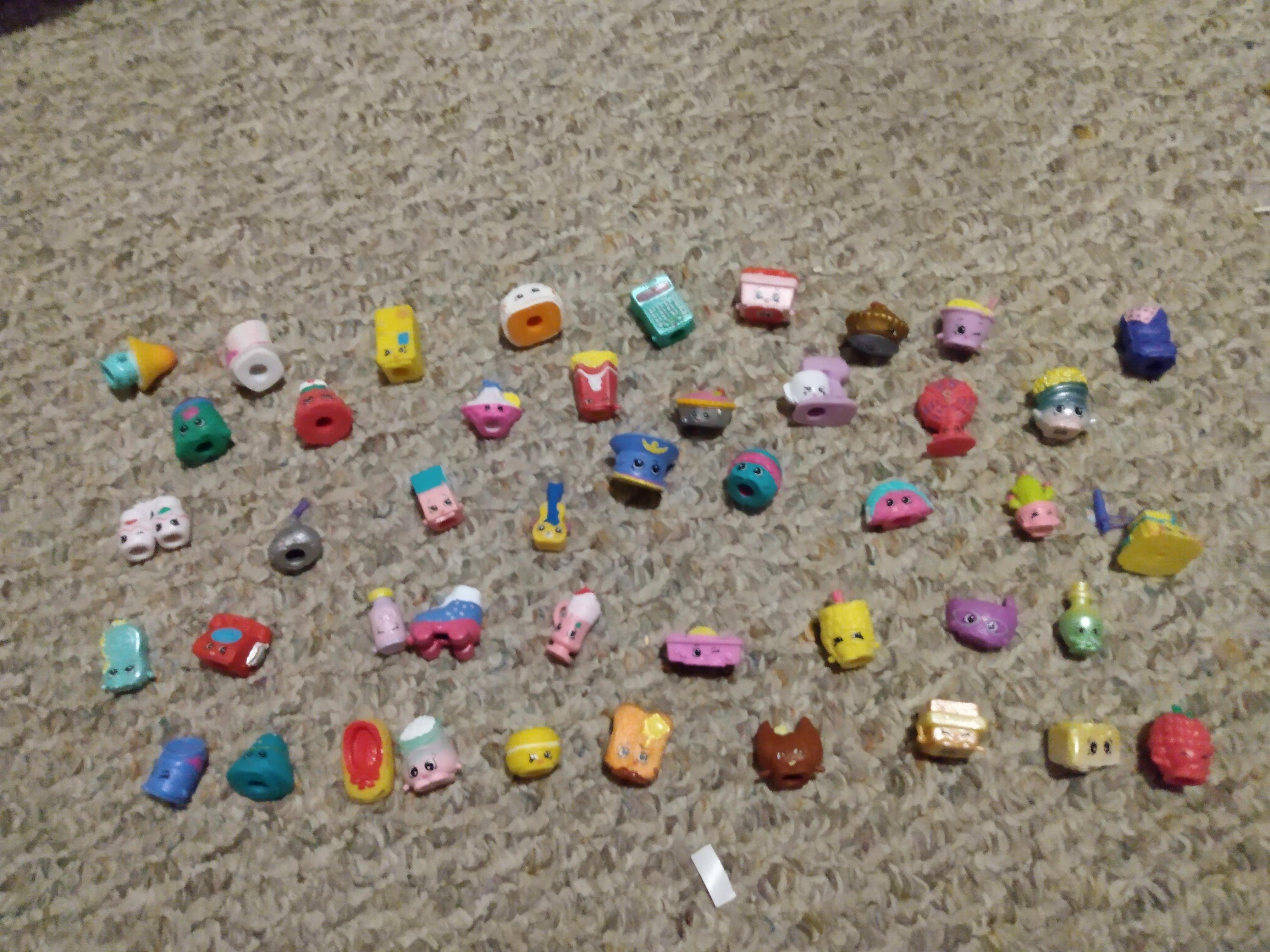 Dug up my old shopkins, are any of these worth anything? If so, how