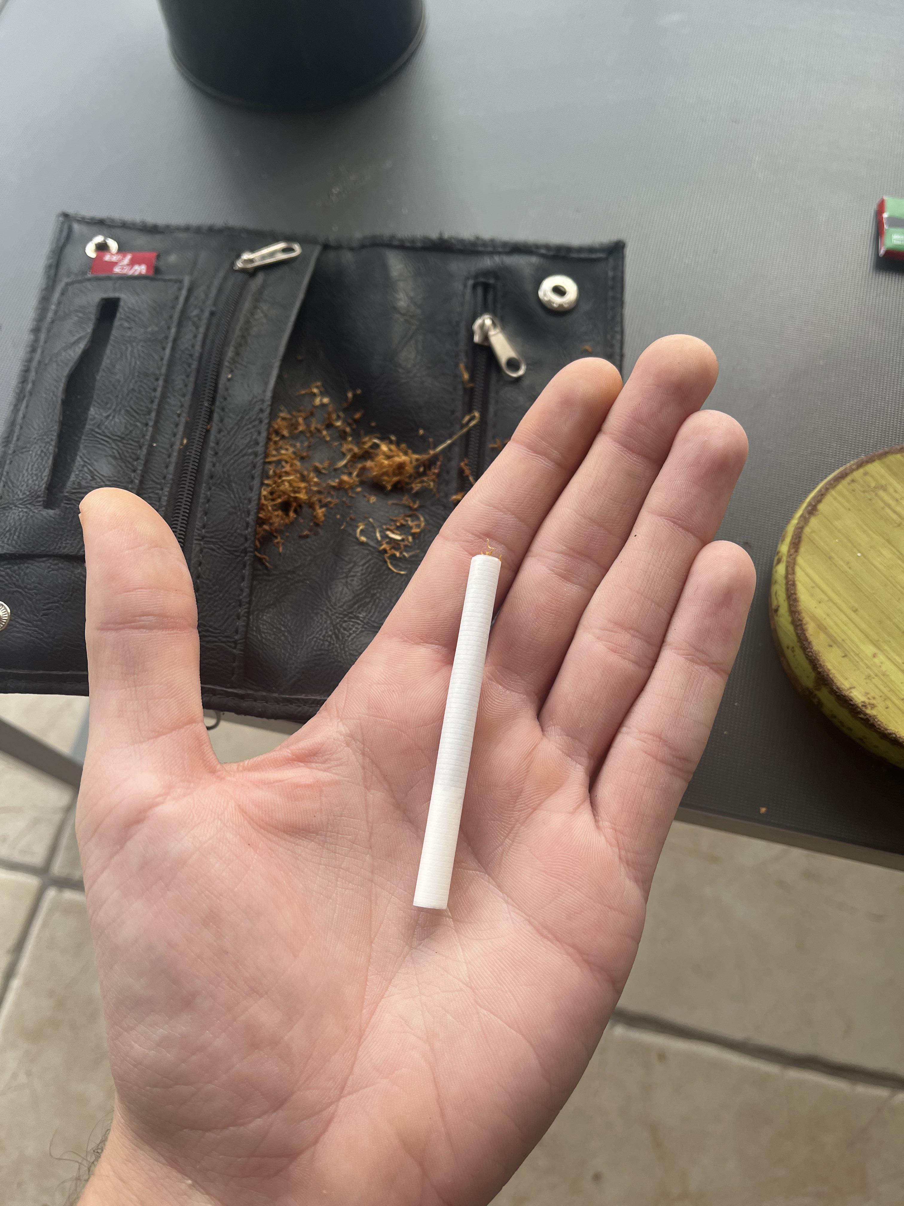 My rolling skills are getting better. Have had people say I roll the