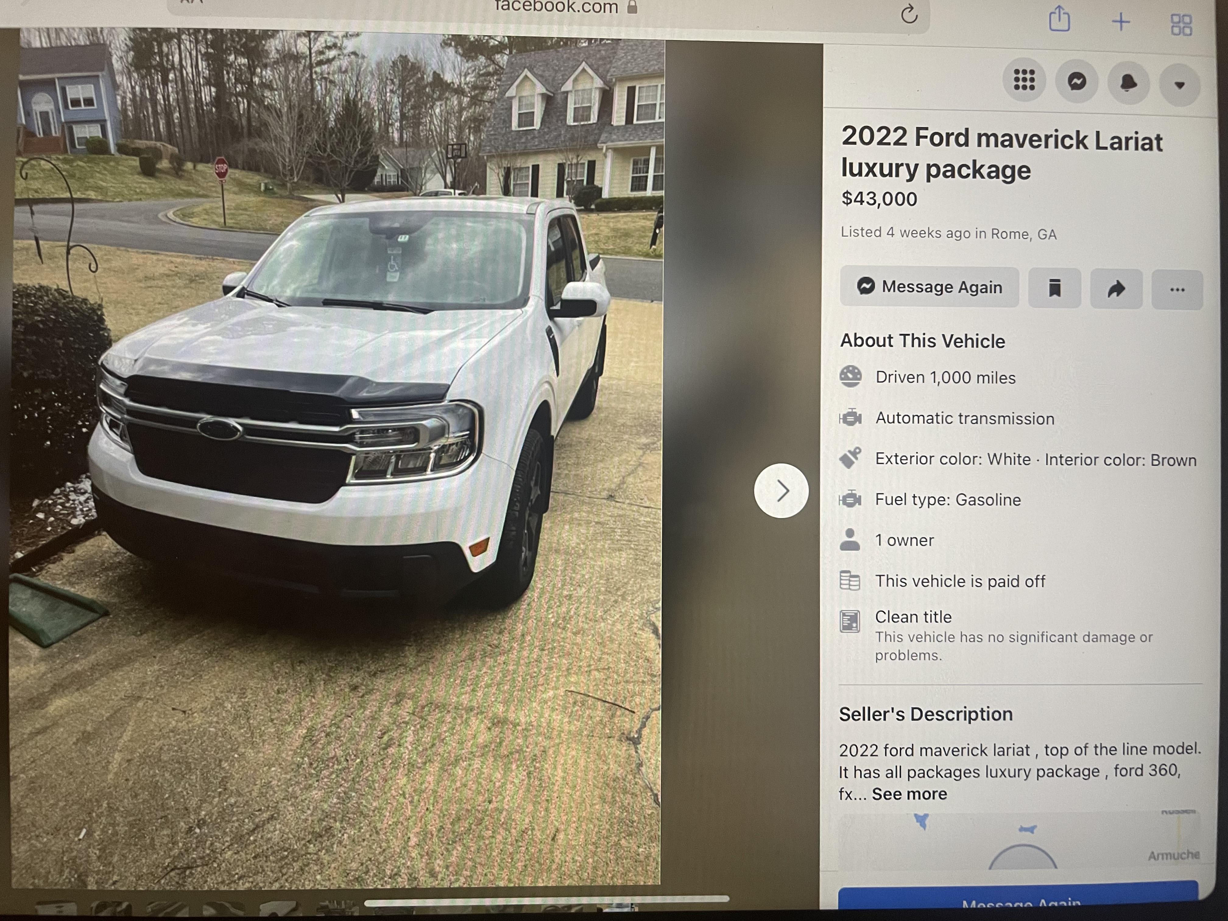 It’s not just the dealers marking up! r/FordMaverickTruck