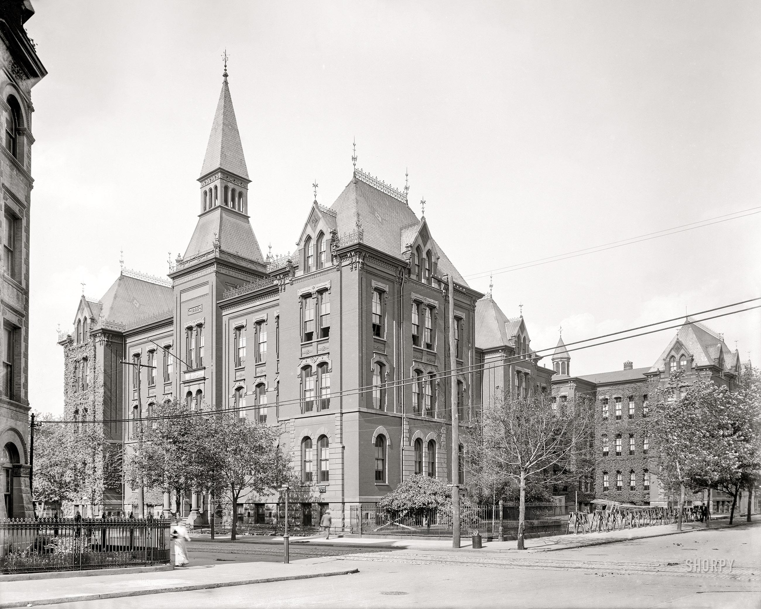 Girls' High School, Nostrand Ave. & Macon St. Brooklyn, 1911 r/Brooklyn