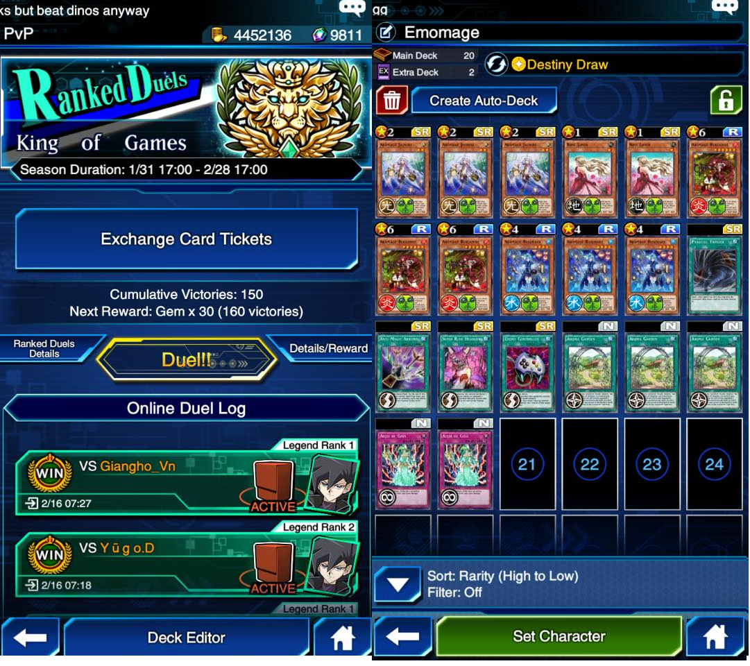 [DECK] Aromage KoG (Part 2) DuelLinks
