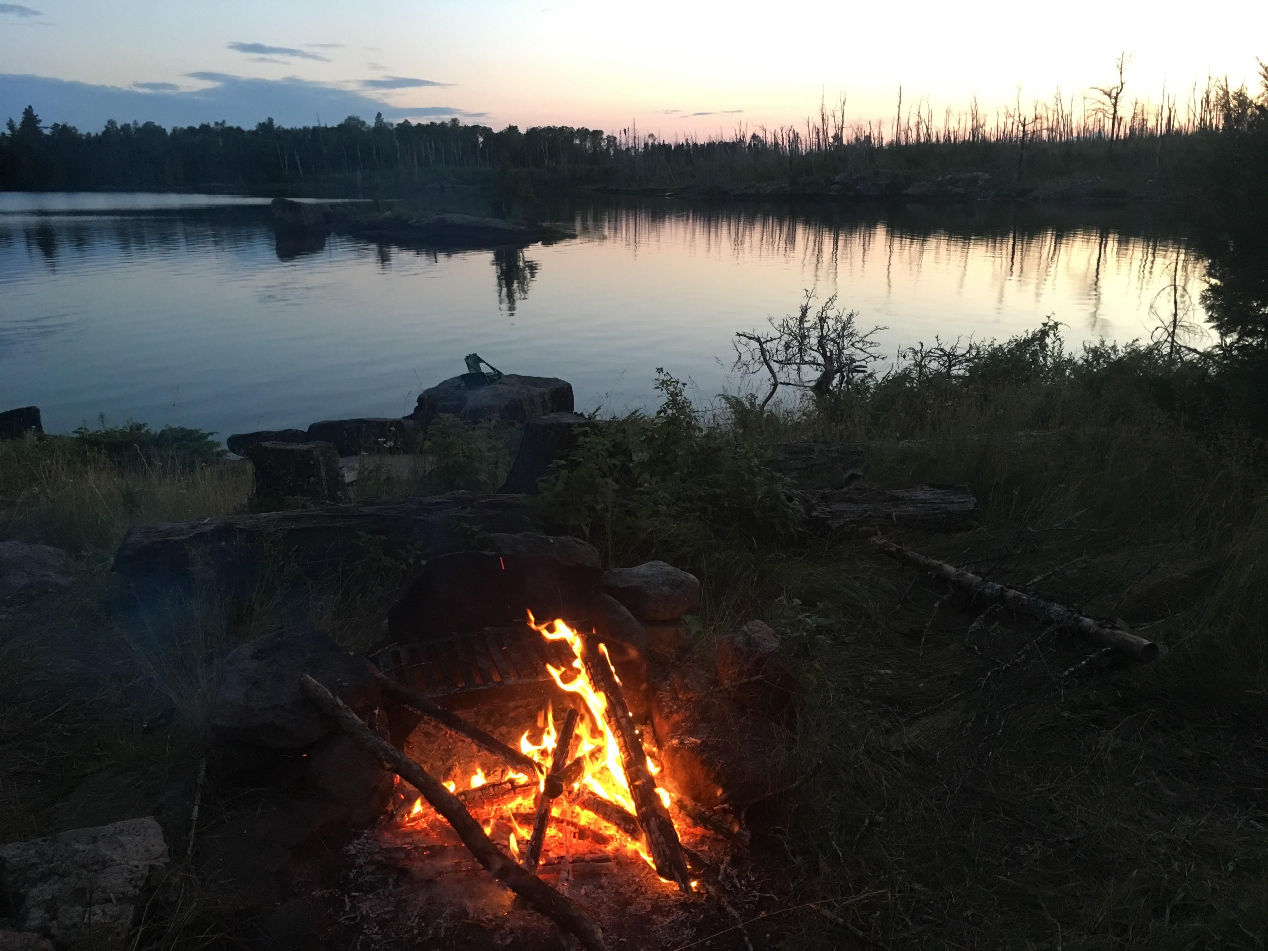 Went Camping/Canoeing/Hiking for a Week at the Numbered Lakes (Boundary
