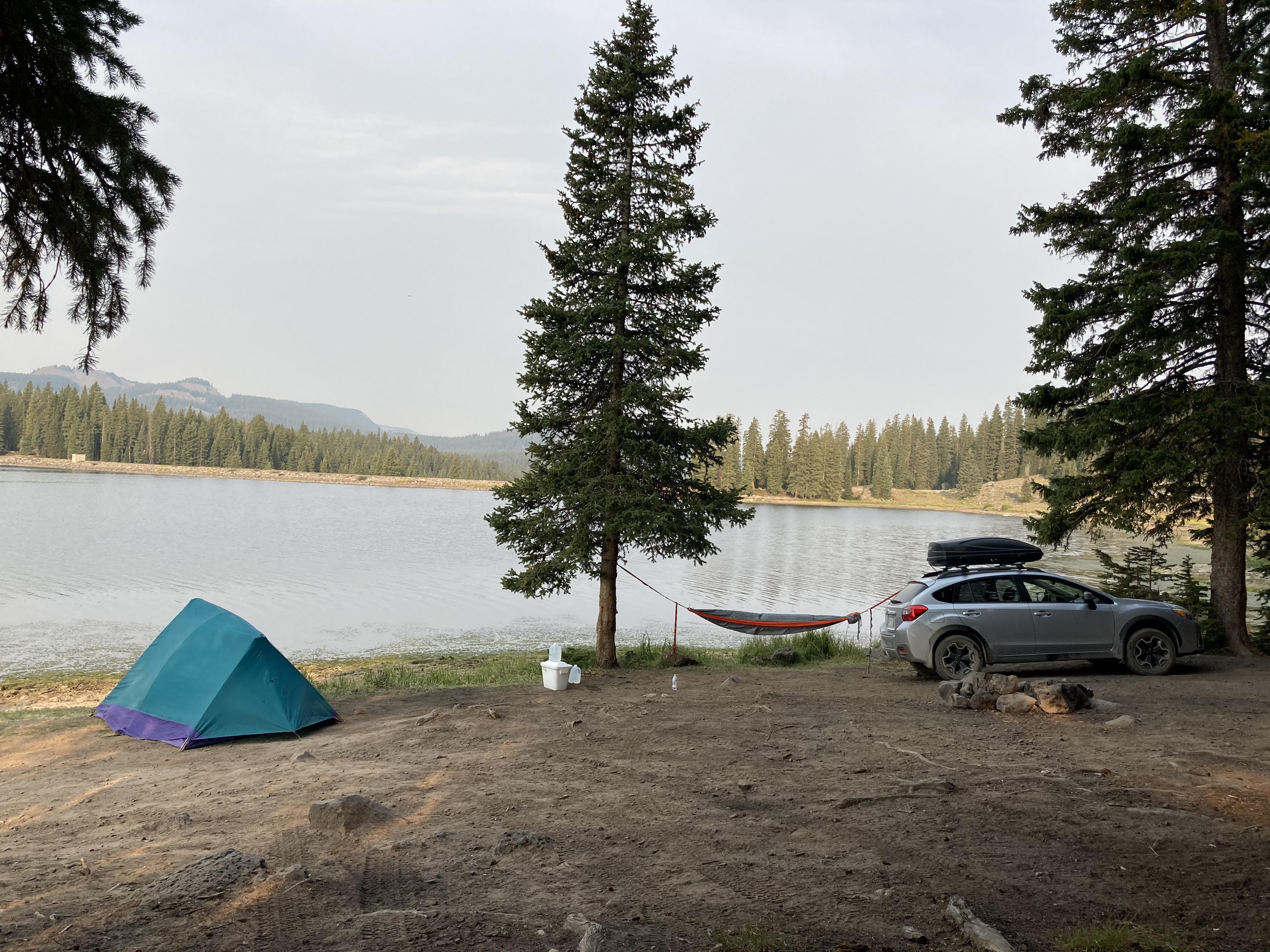 Camping trip to Grand Mesa National Forest with the Trek! r/XVcrosstrek