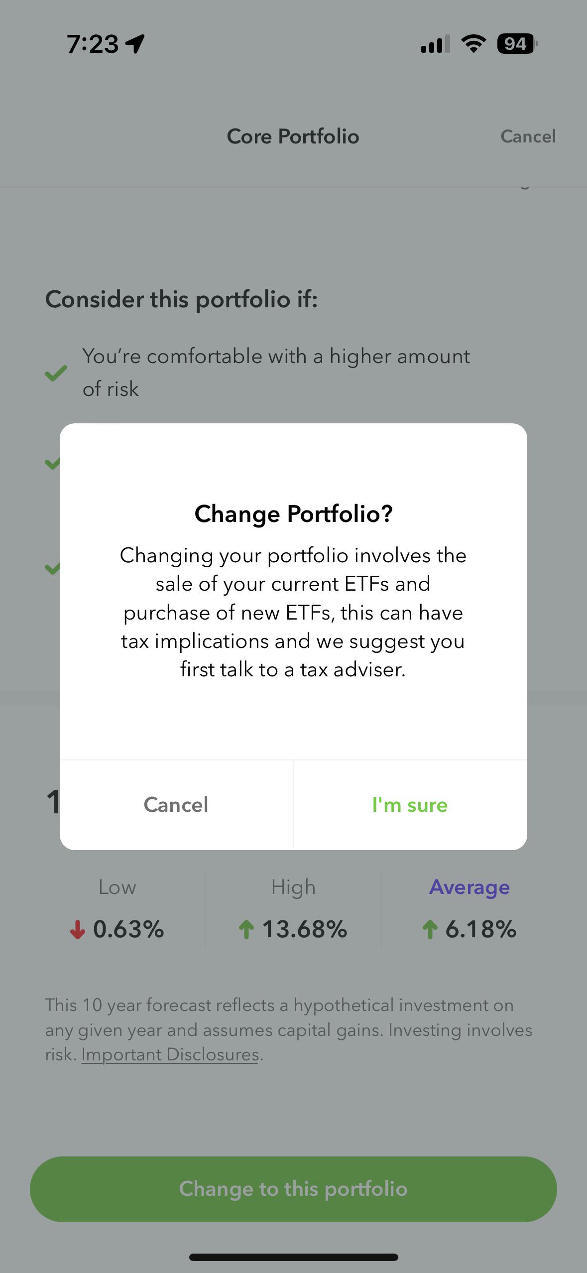 What kind of tax implications can this have? r/acorns