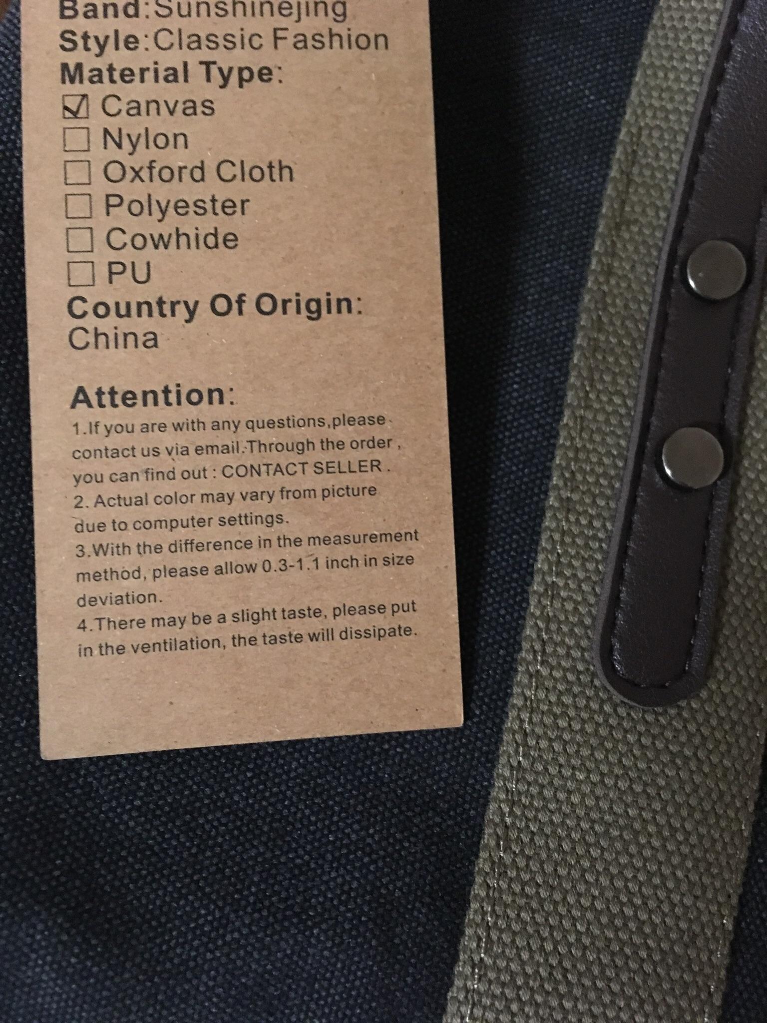 Apparently my new purse will have a “taste.” r/engrish