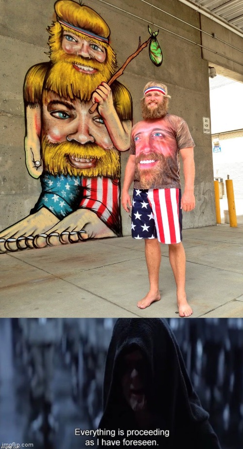 His arrival was foretold in the ancient murals memes