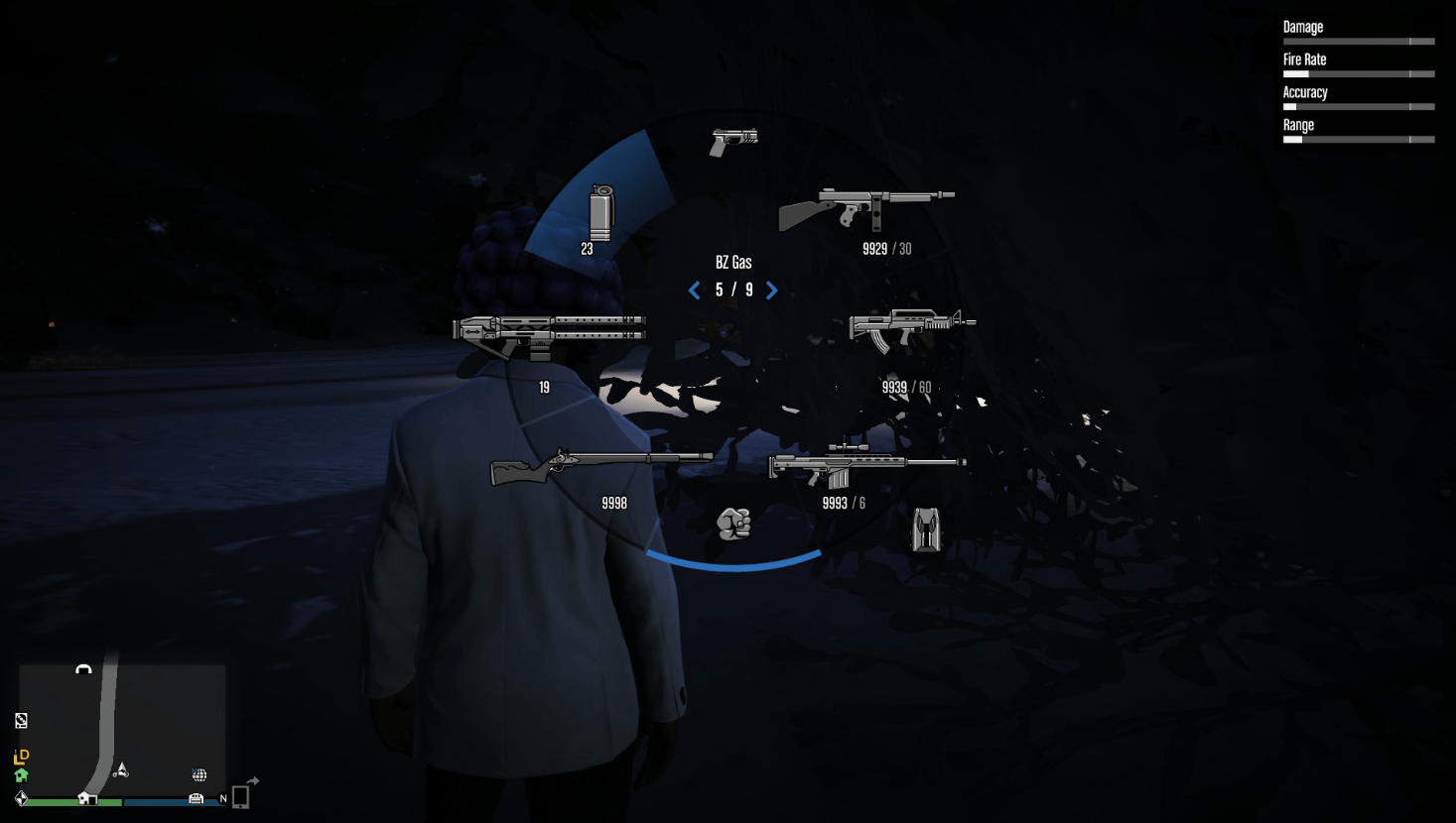 I randomly unlocked every weapon in GTA V after entering the Avenger