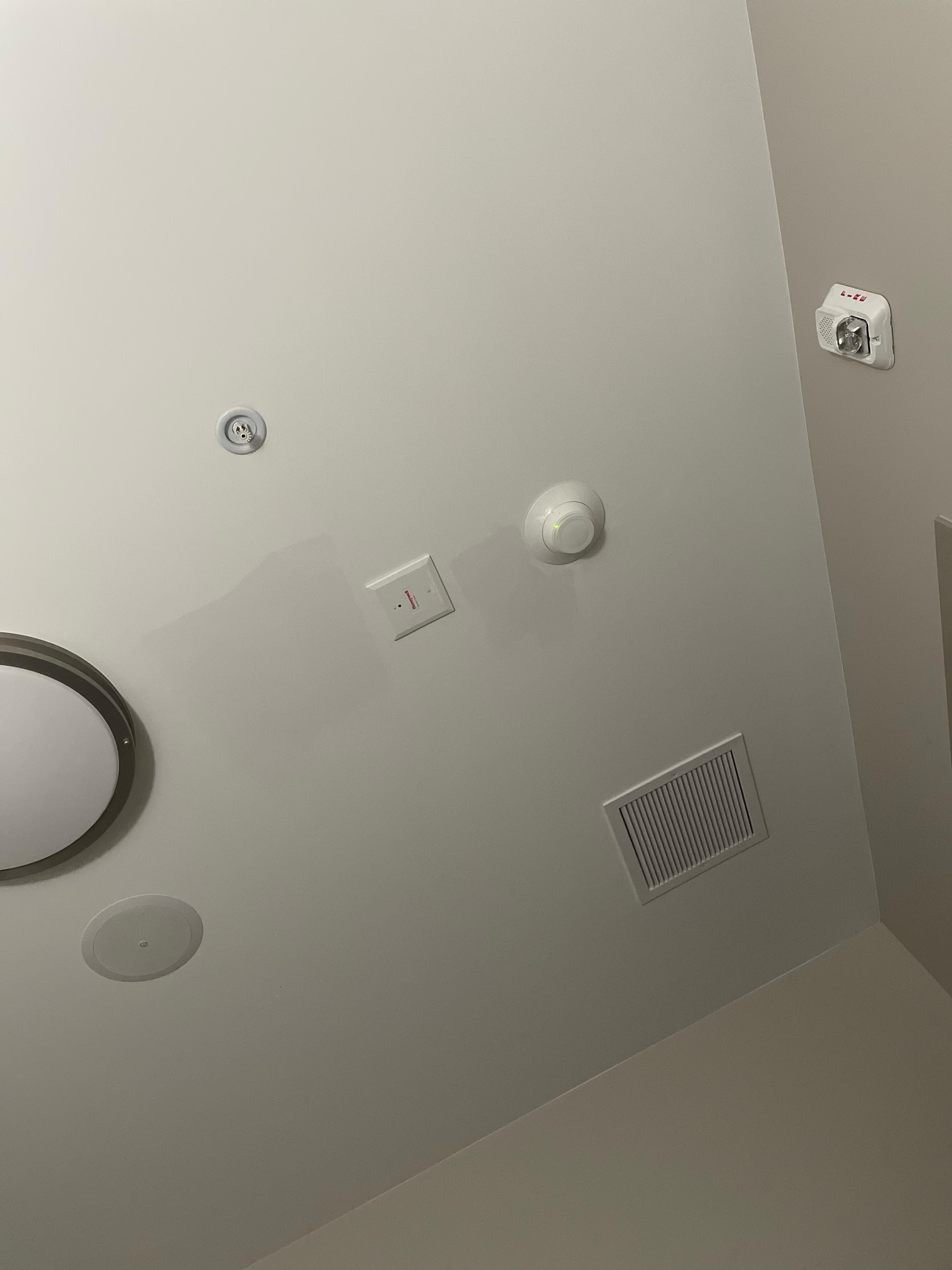 In my bedroom at work. The panel on the left says honey well and