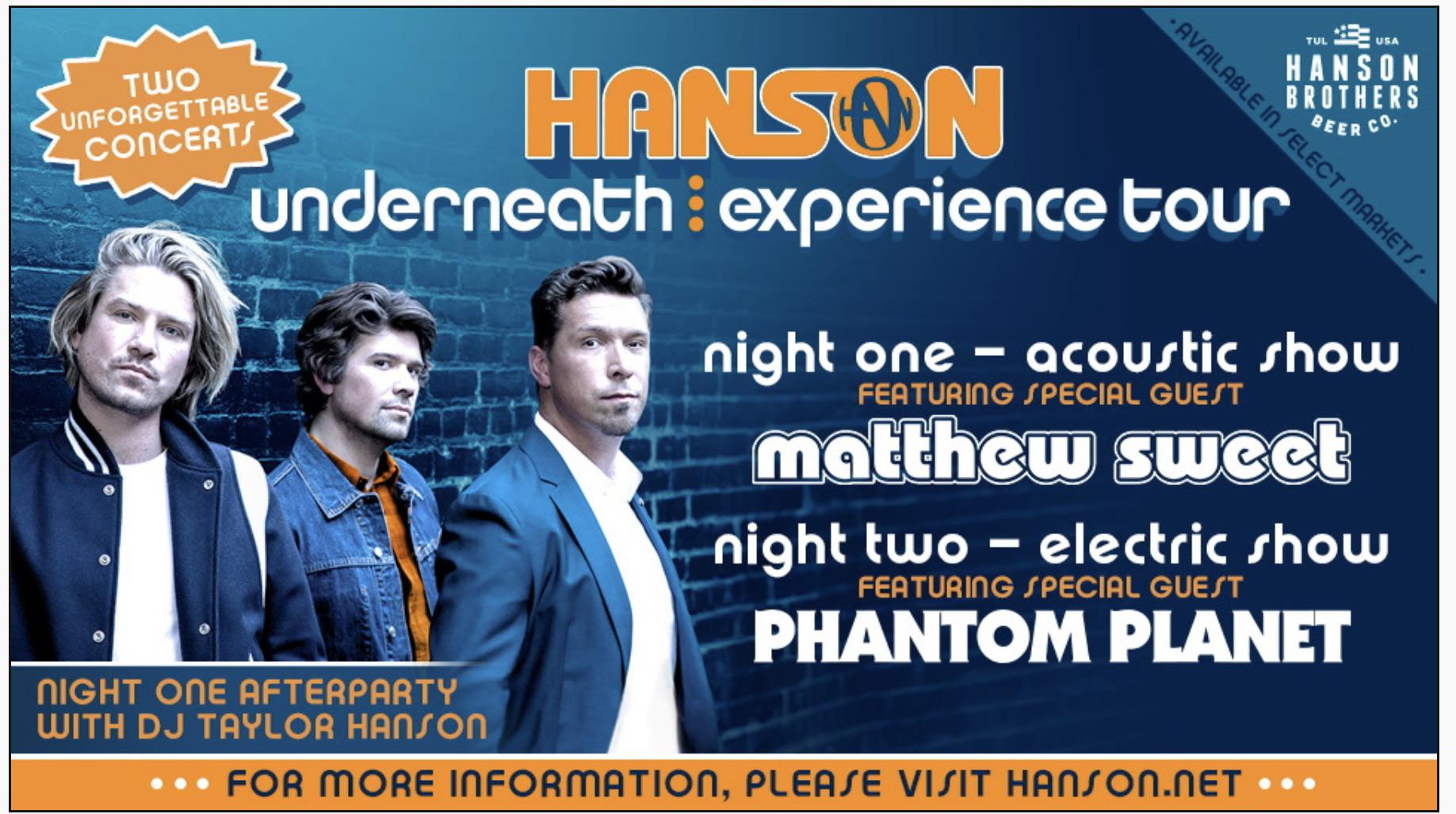 Hanson Because Our Love Didn't End At Mmmbop