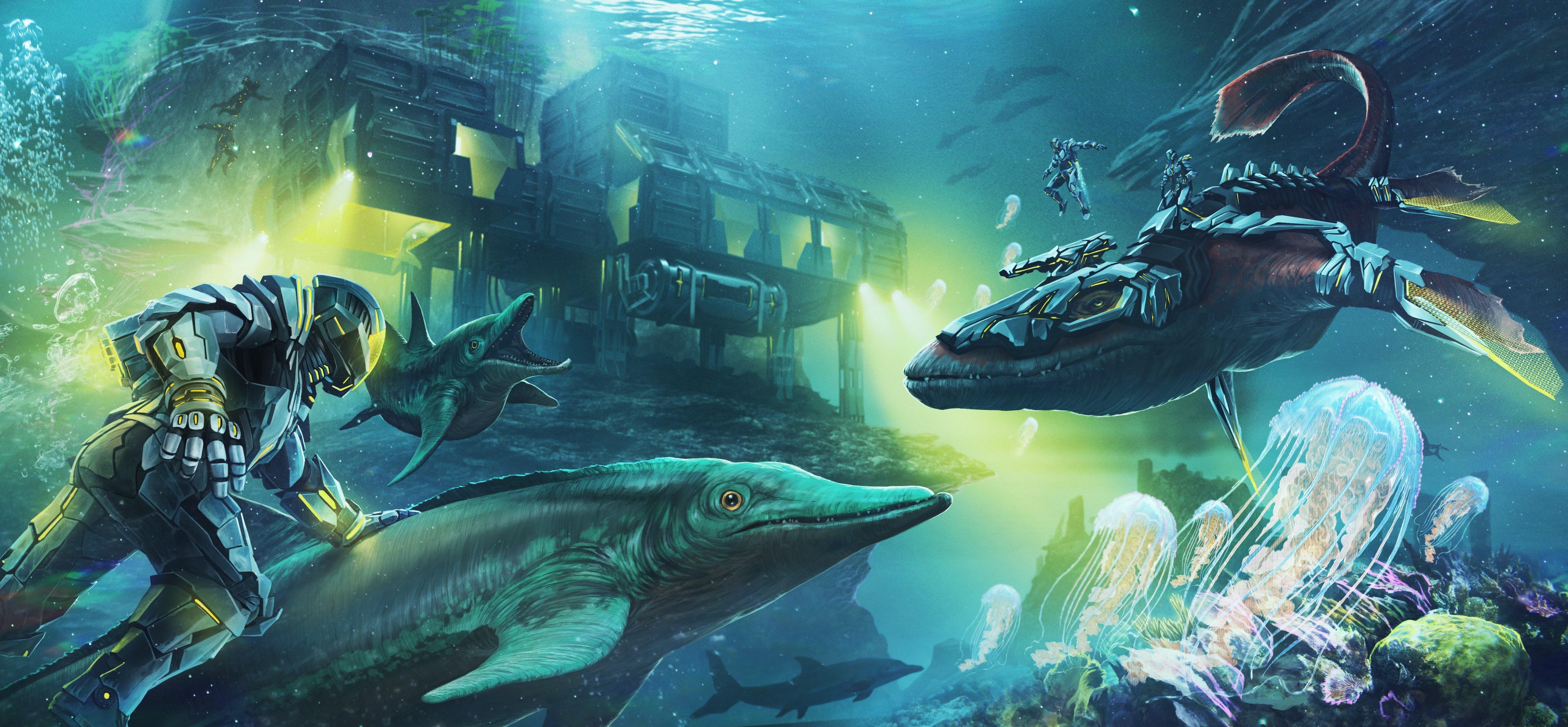 Is this picture from a DLC? Is living in the depths of the ocean