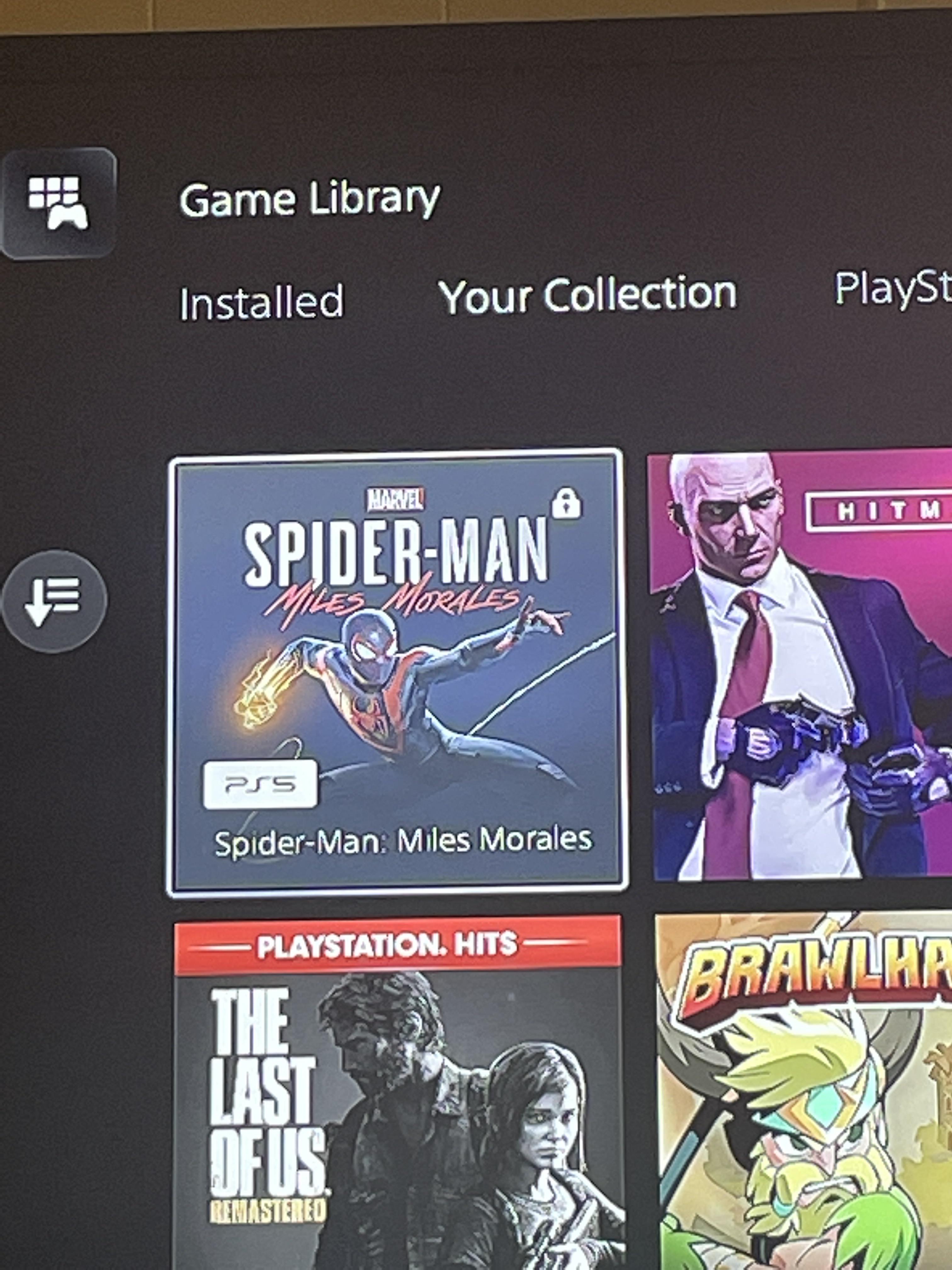 I purchased the new SpiderMan and finished it. I come back a few
