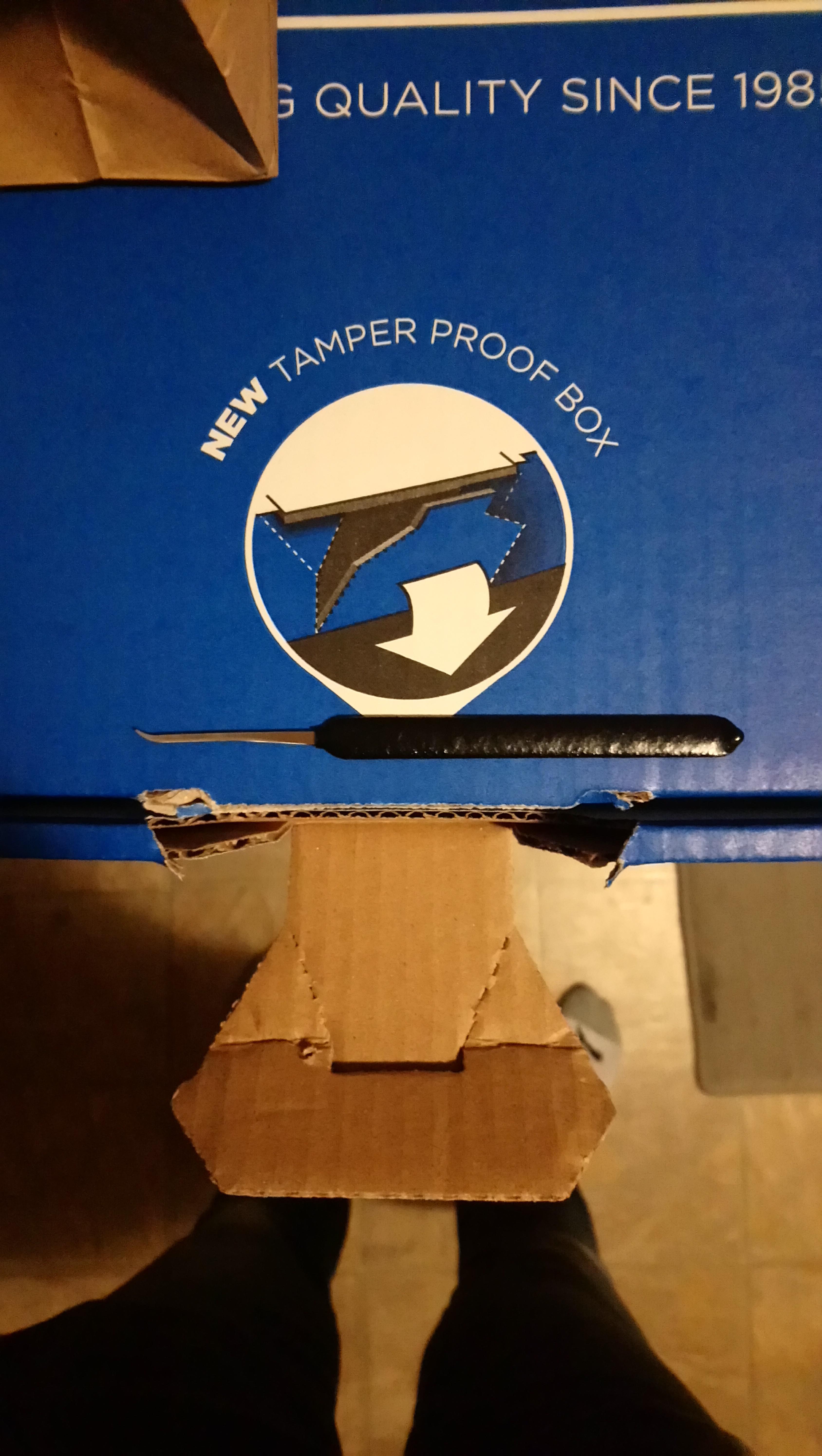 Picked without breaking the tamper, what belt ranking is this? r