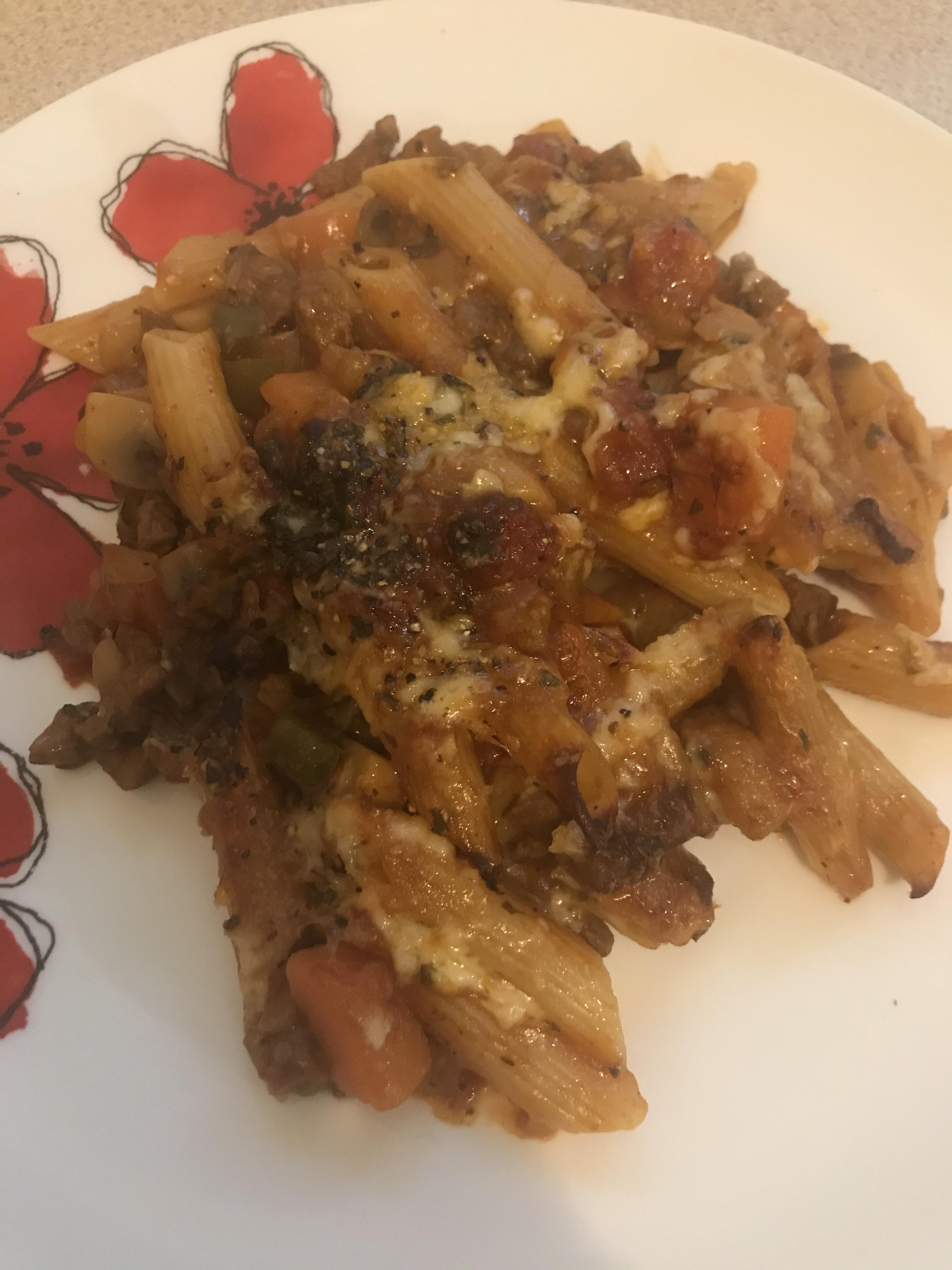 What's in the fridge pasta bake r/UK_Food