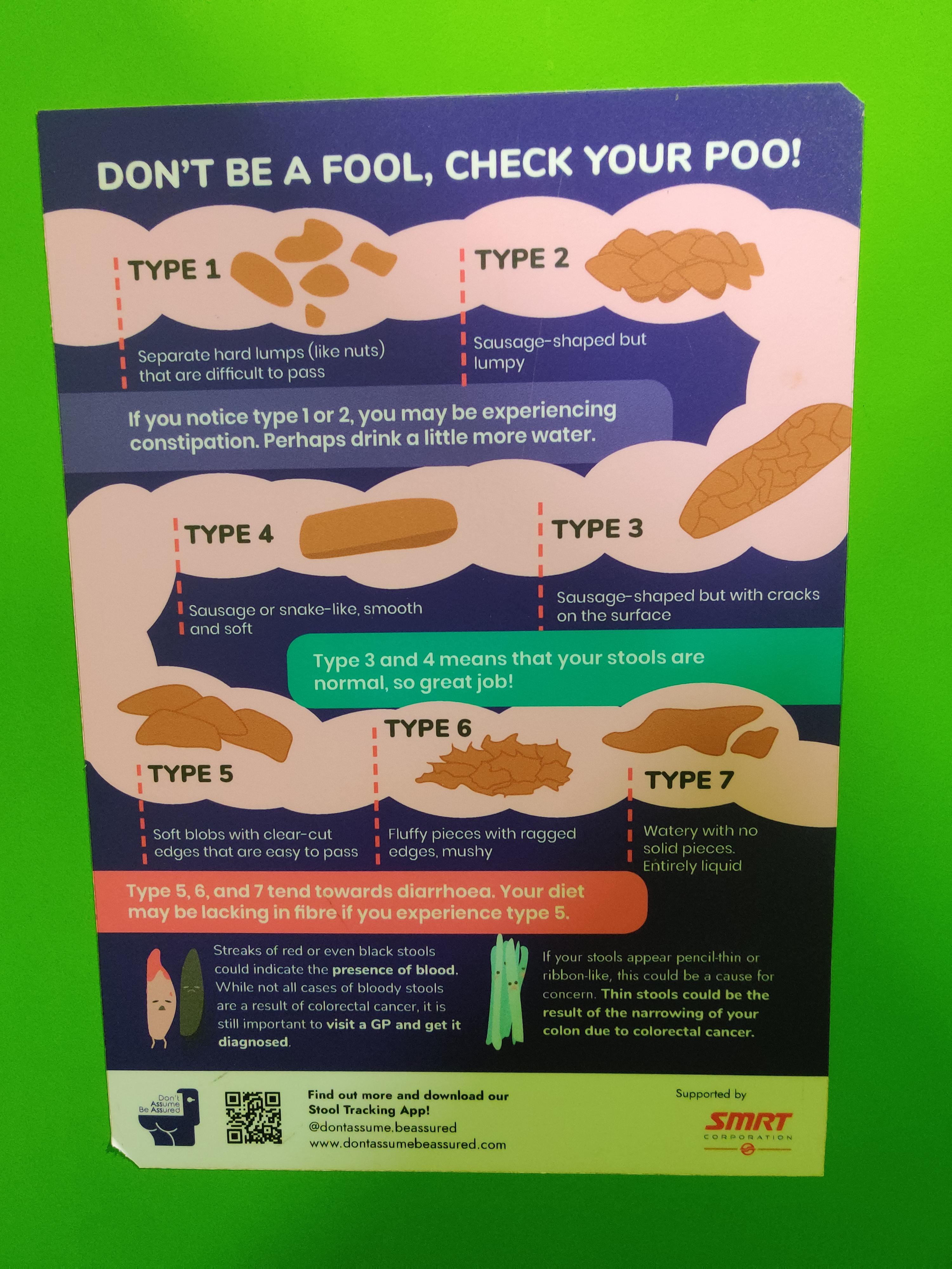 Came across this new poster (not the typical "keep the toilet clean