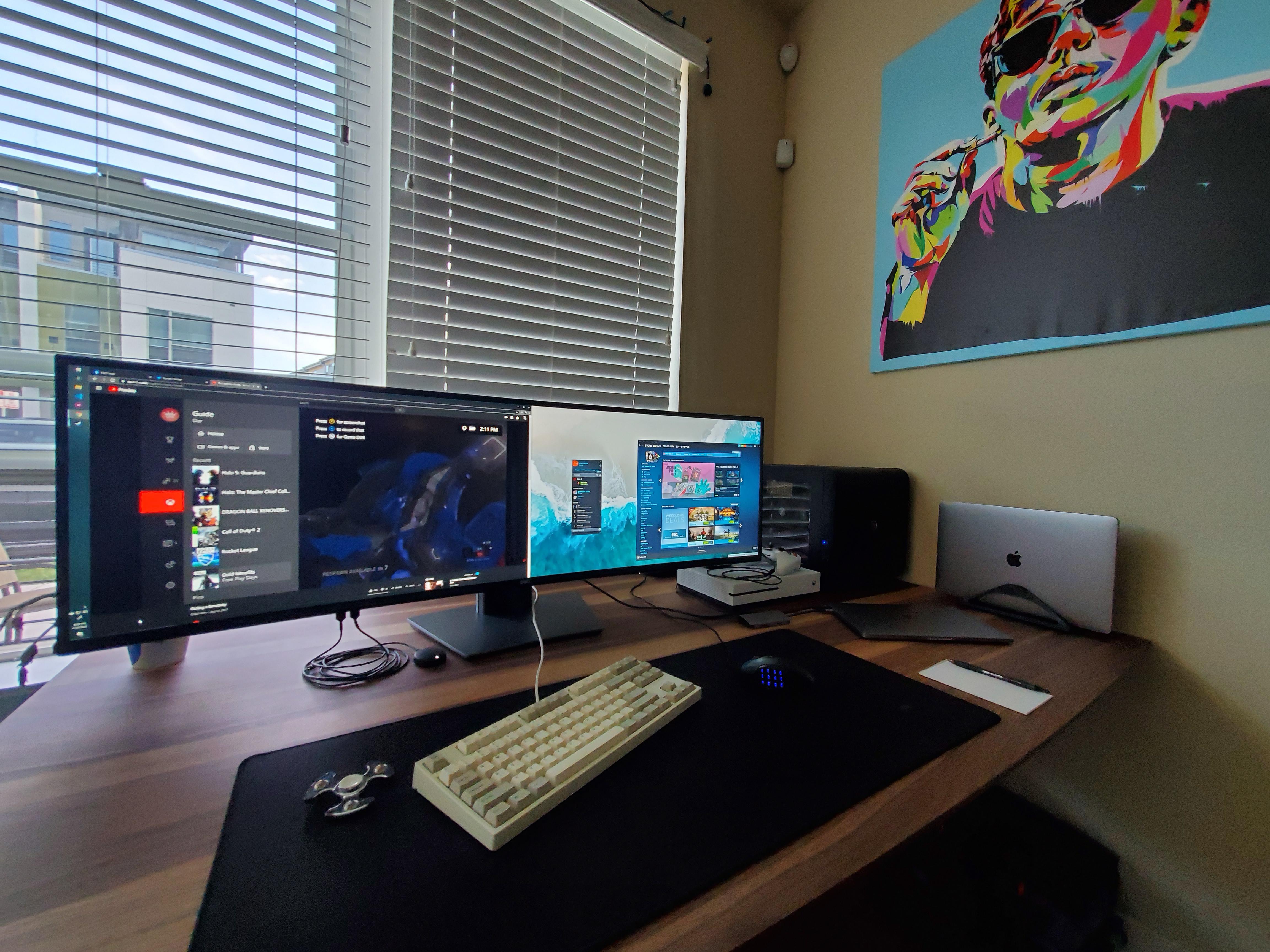 Dining room table is still not enough room r/battlestations